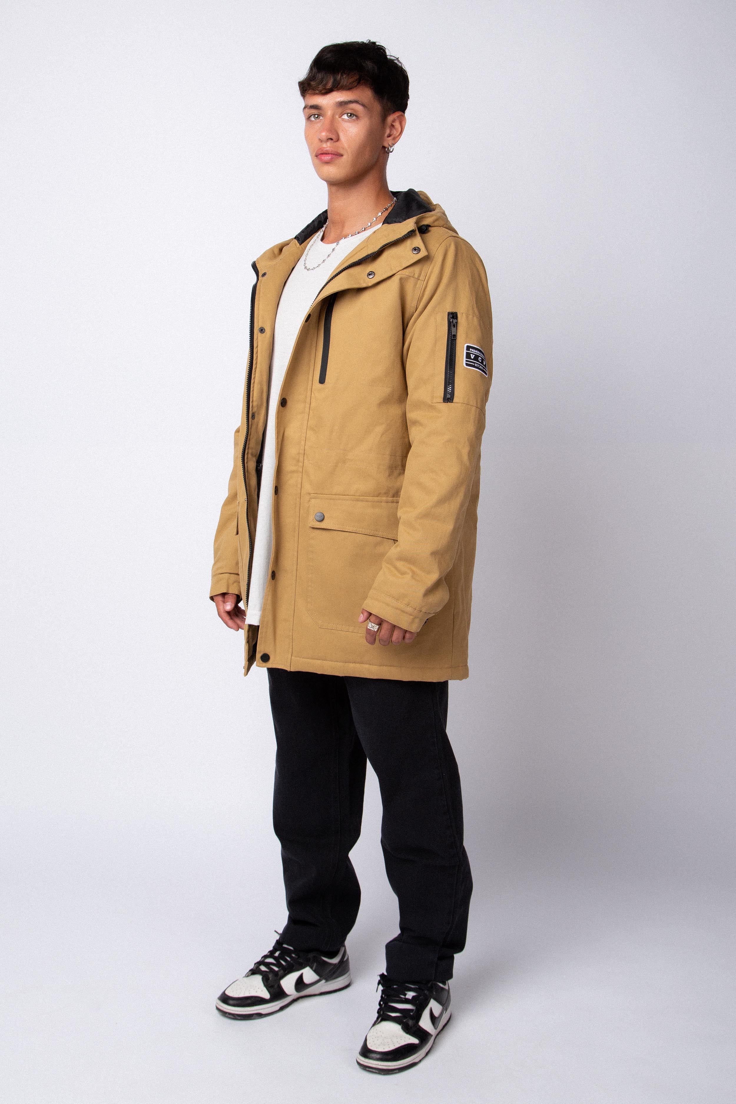 Campera Parka Jannu Kakhi