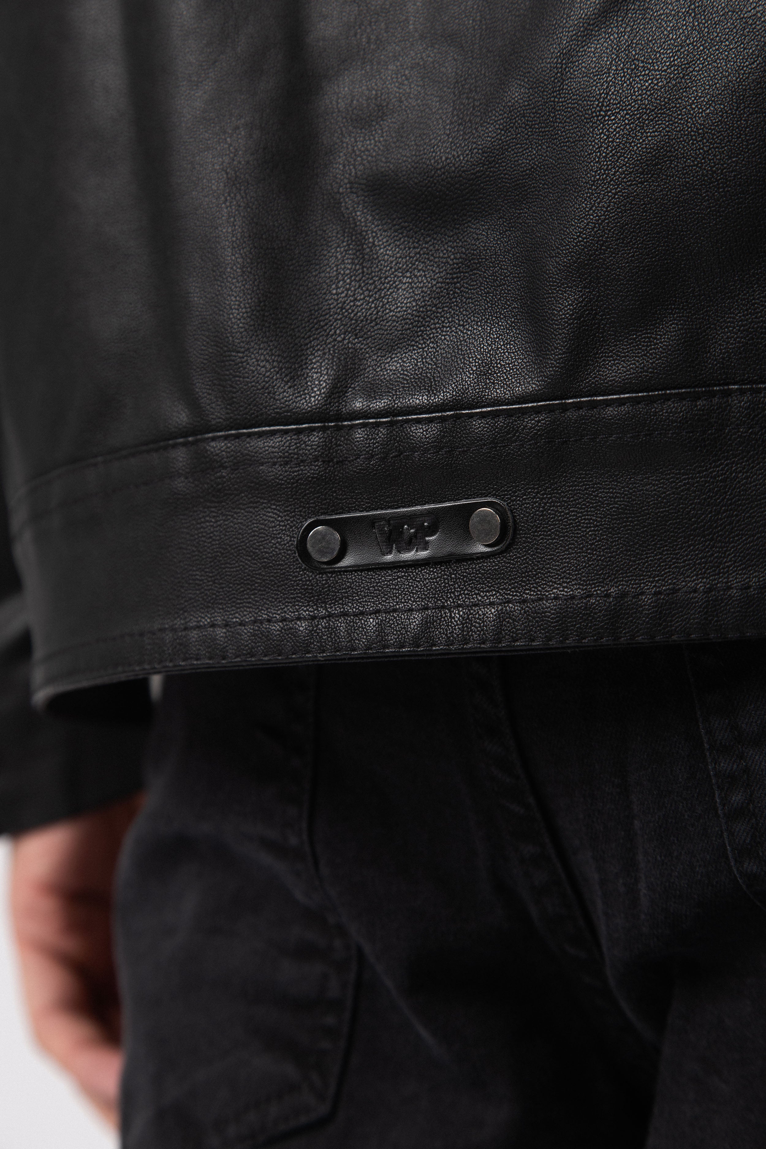 Campera PU Stan Black