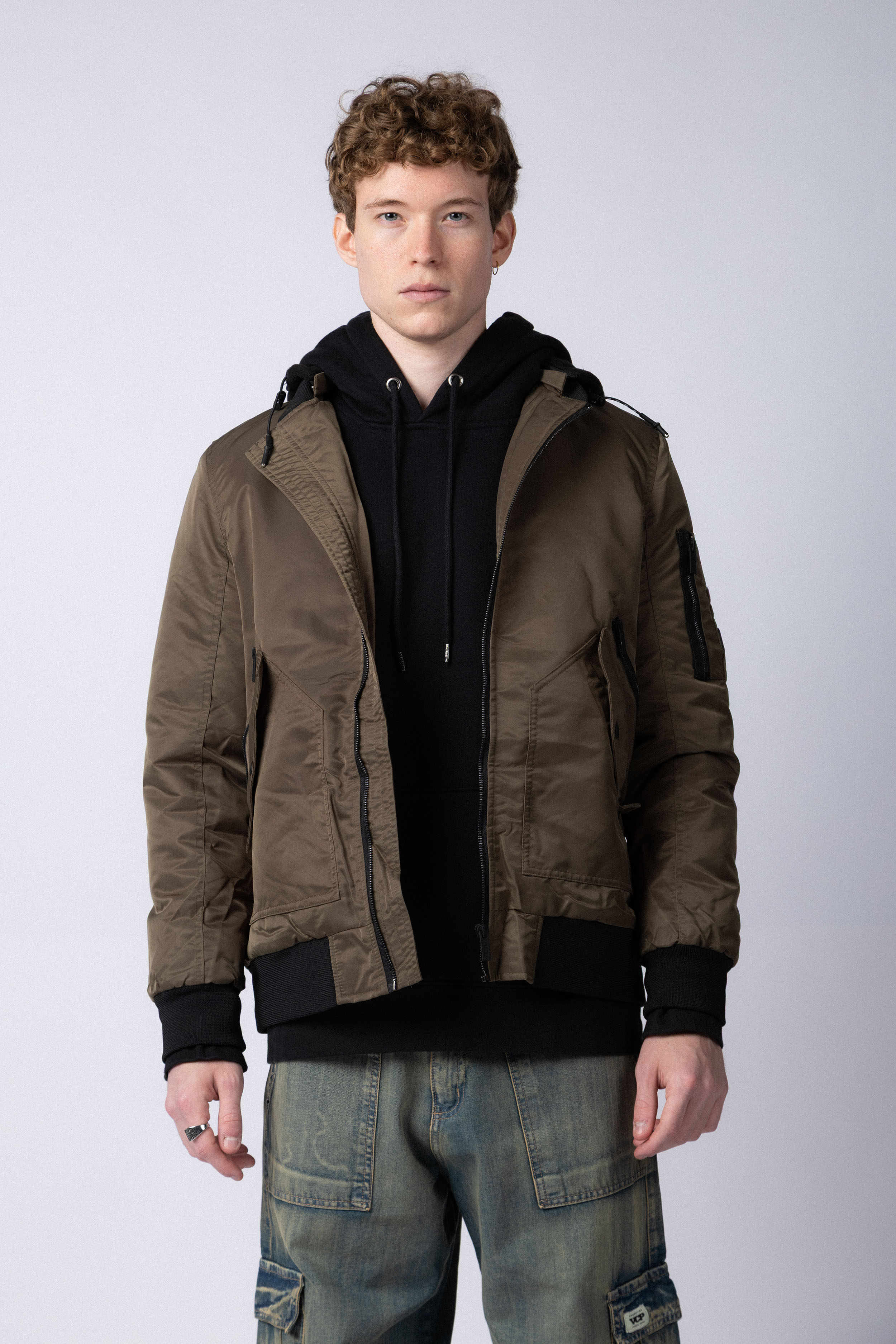 Campera Bomber Eldrick Militar