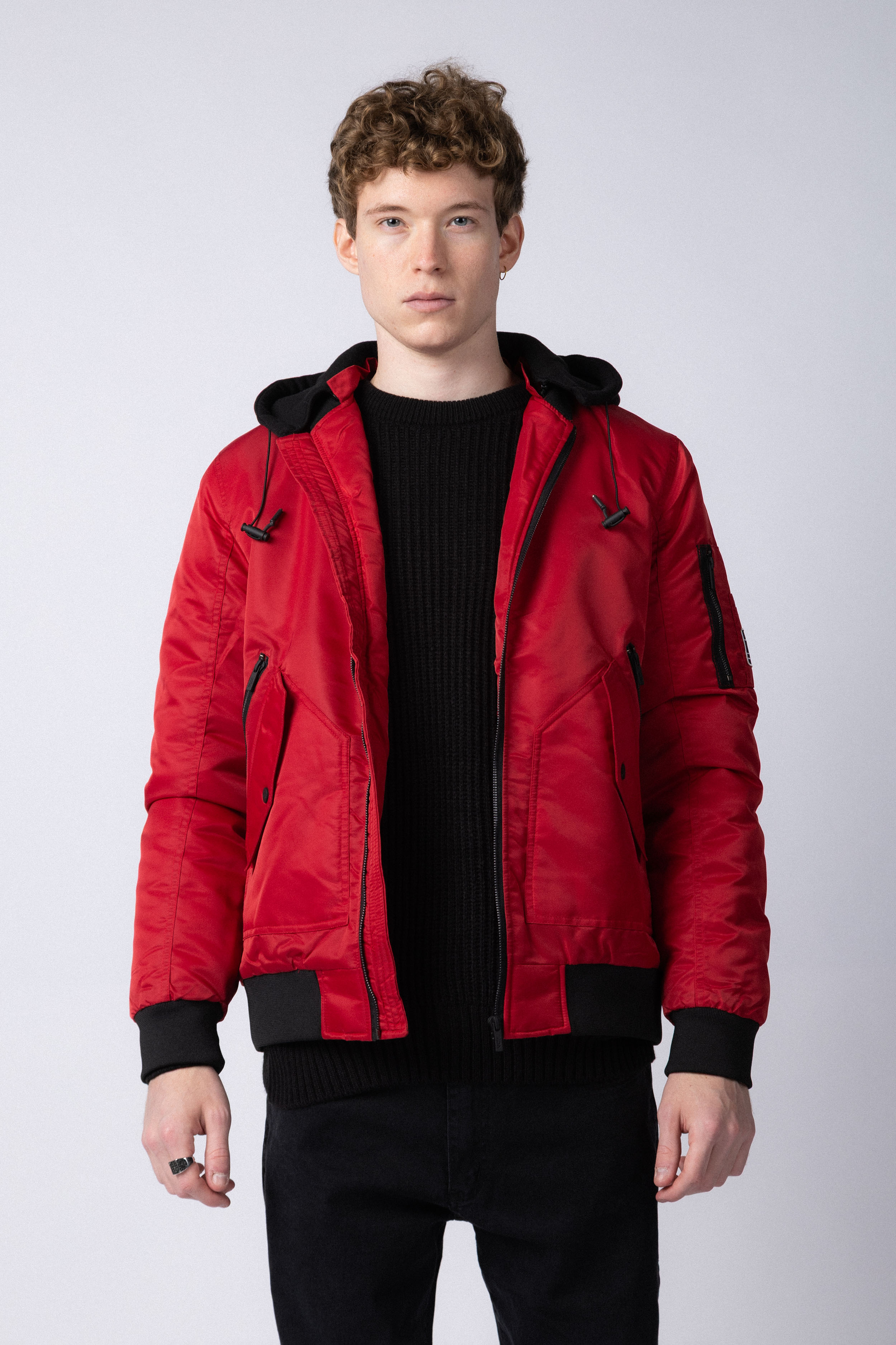 Campera Bomber Nash Bordo