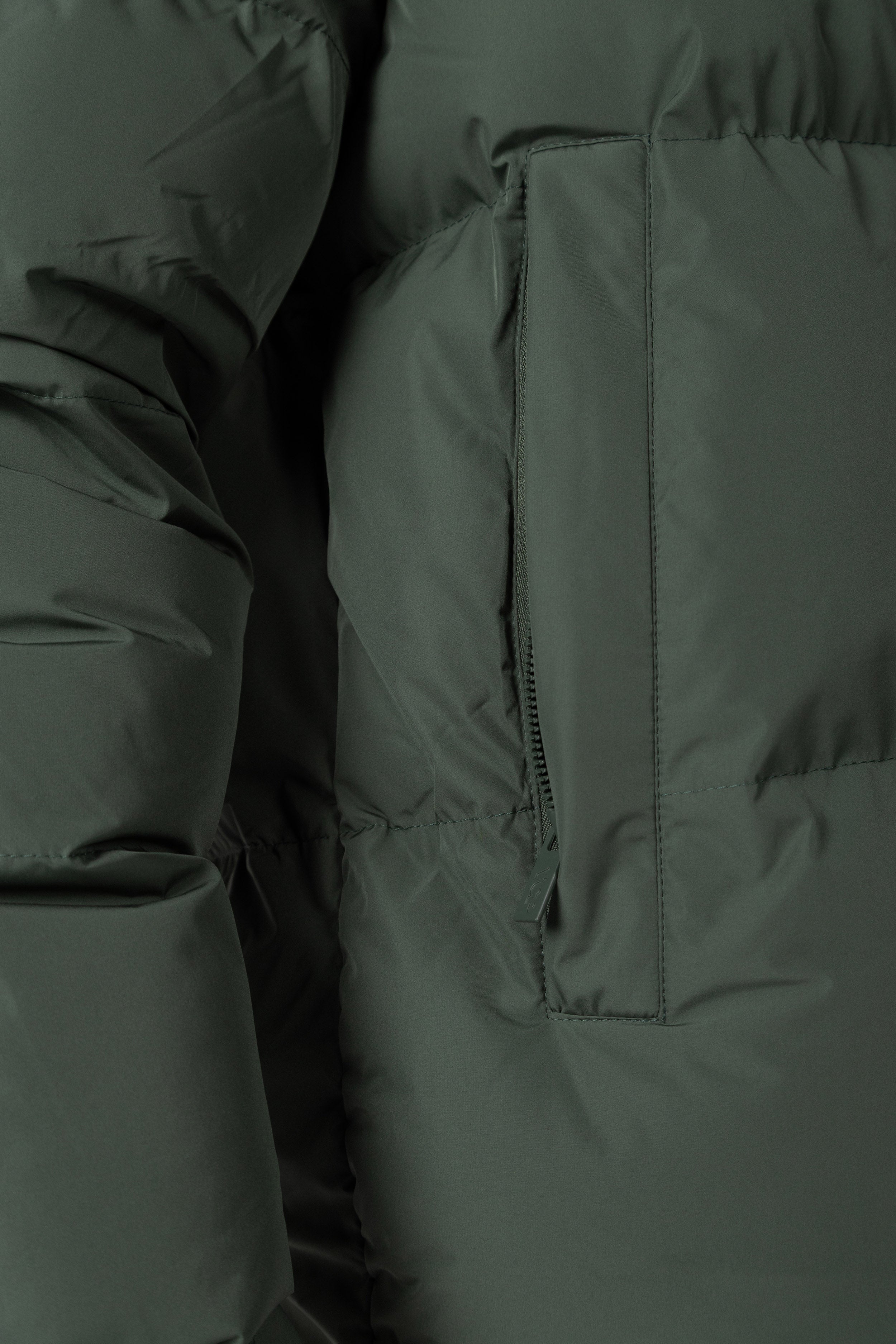 Campera Puffer Cronos Militar
