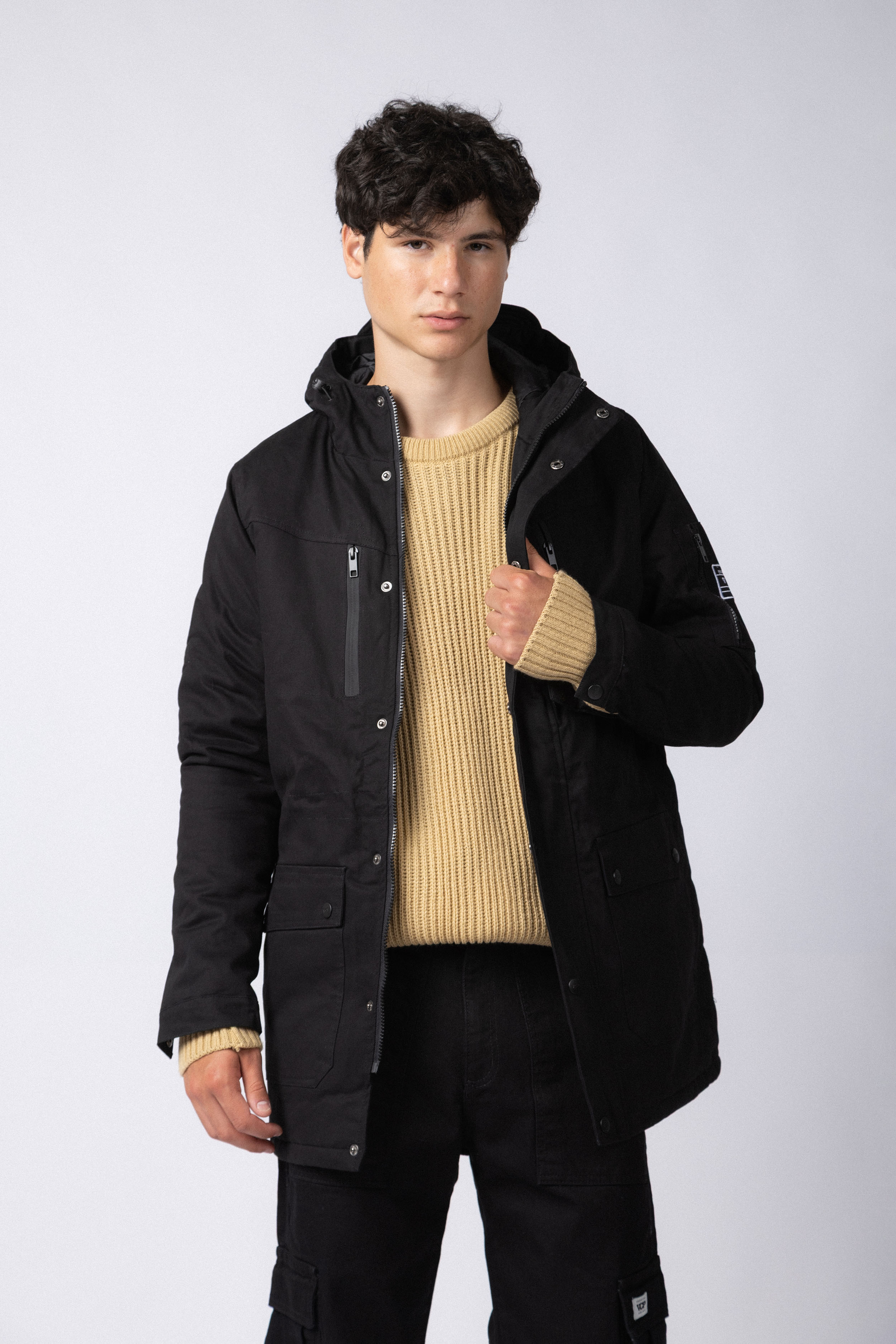 Campera Parka Jannu Black