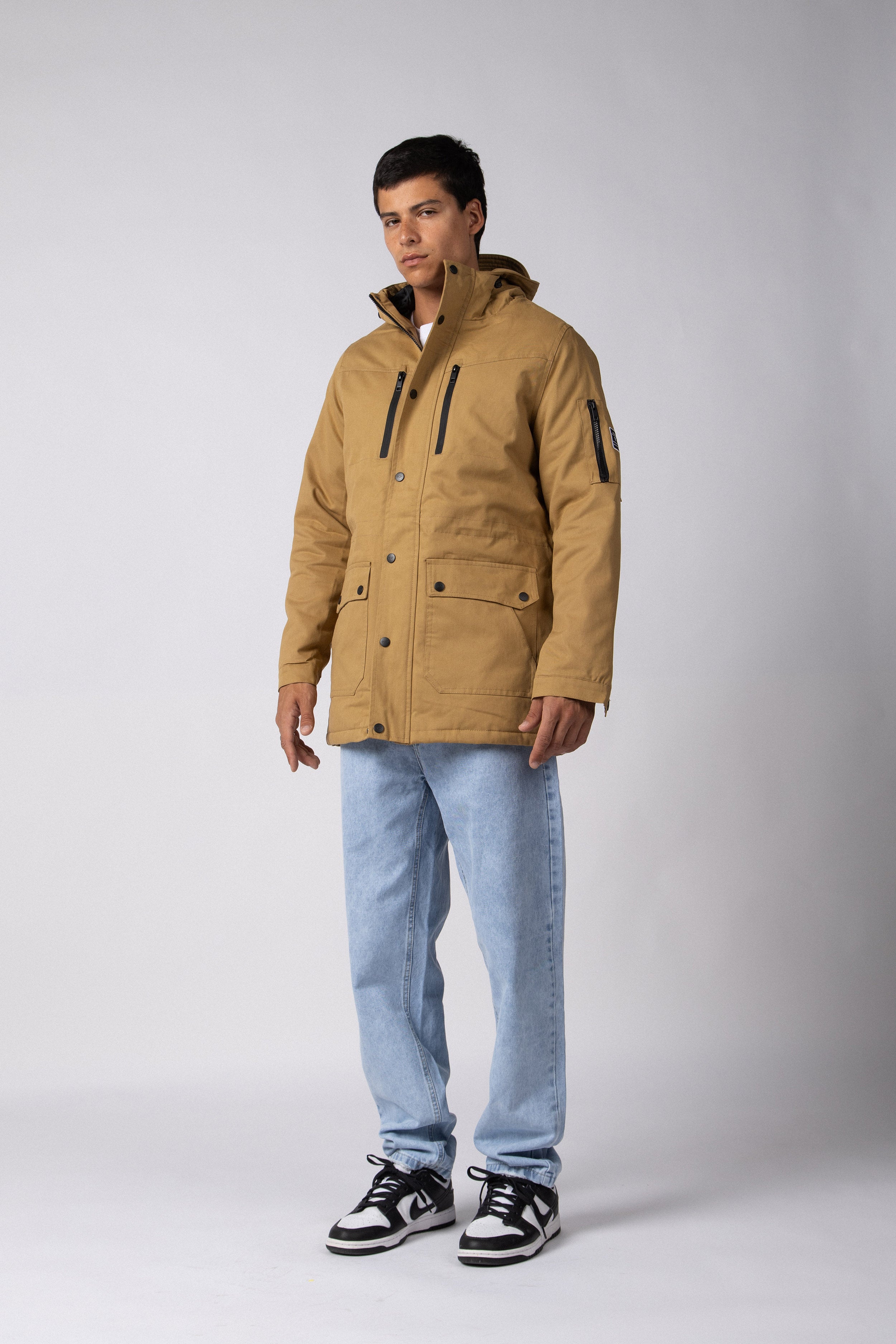 Campera Parka Jannu Kakhi