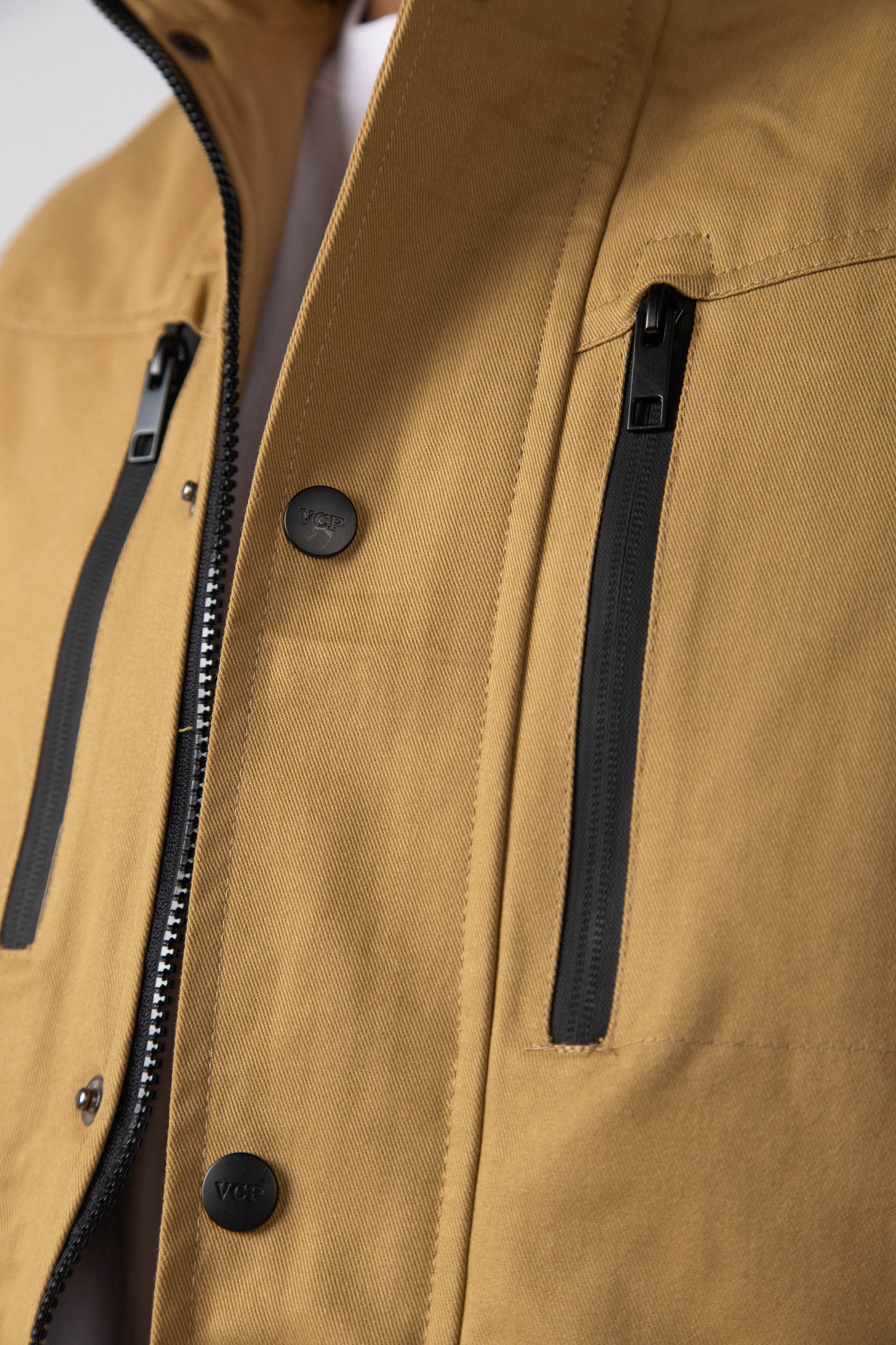 Campera Parka Jannu Kakhi