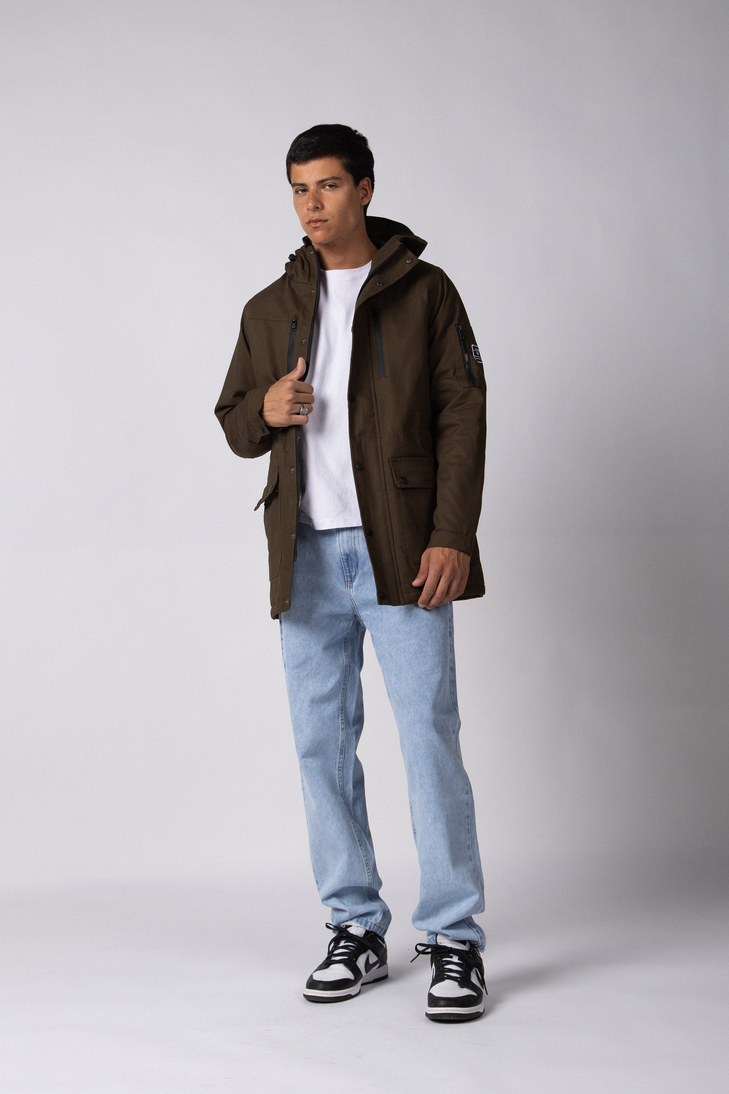 Campera Parka Jannu Militar