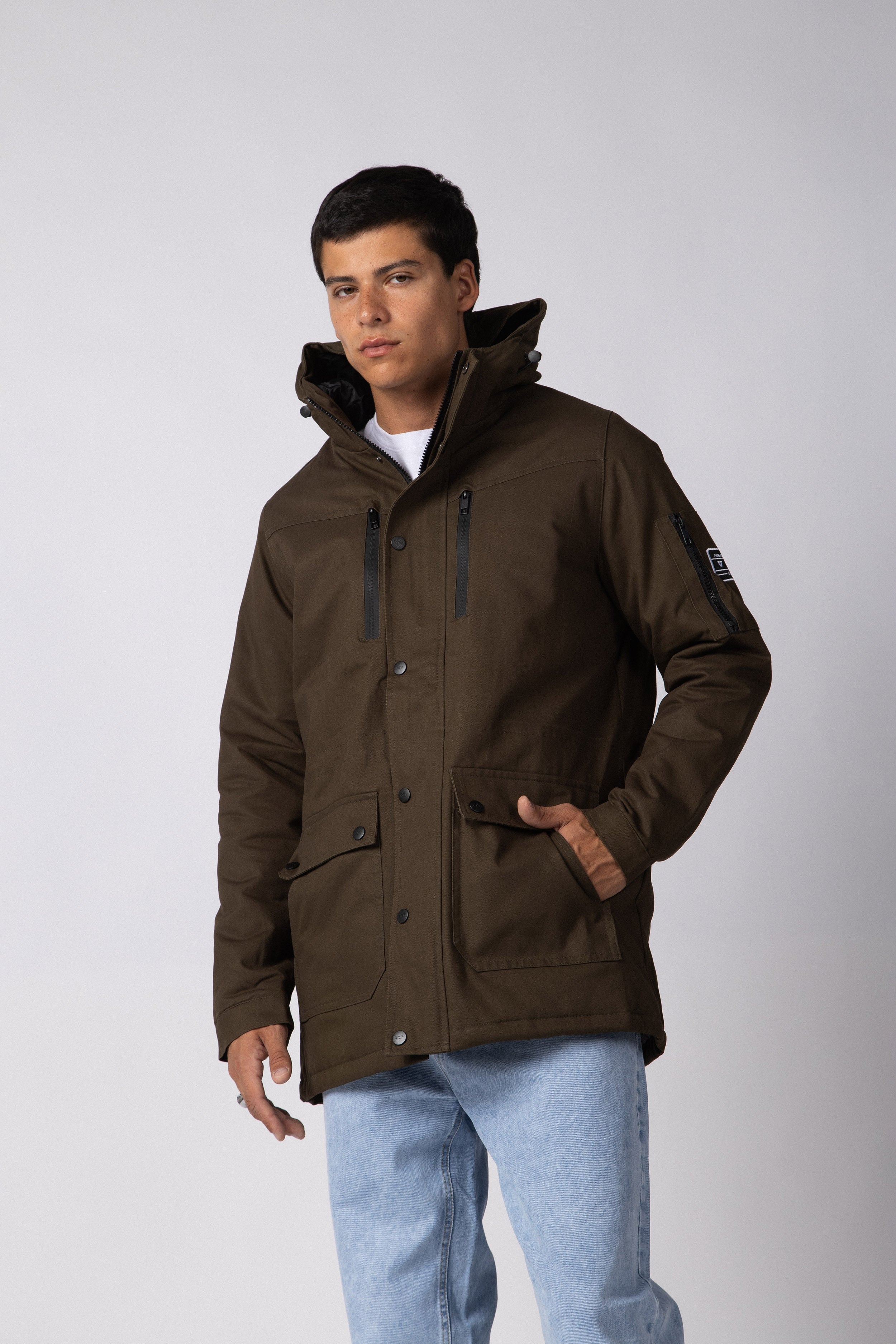 Campera Parka Jannu Militar
