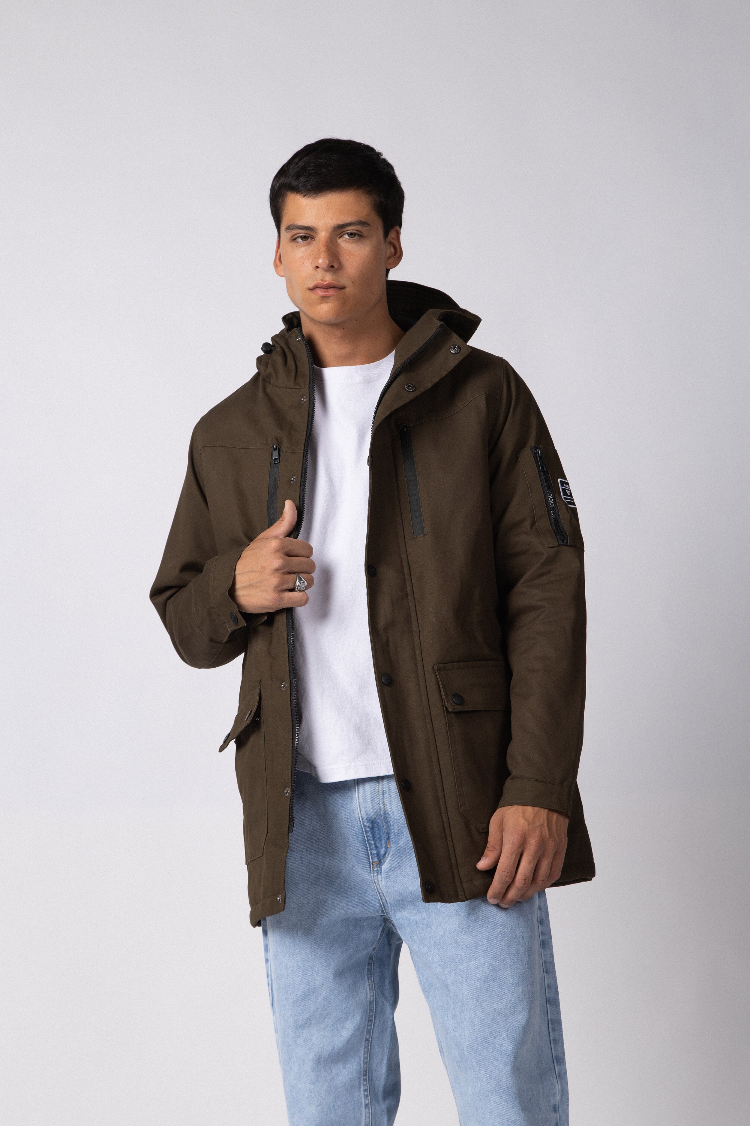 Campera Parka Jannu Militar