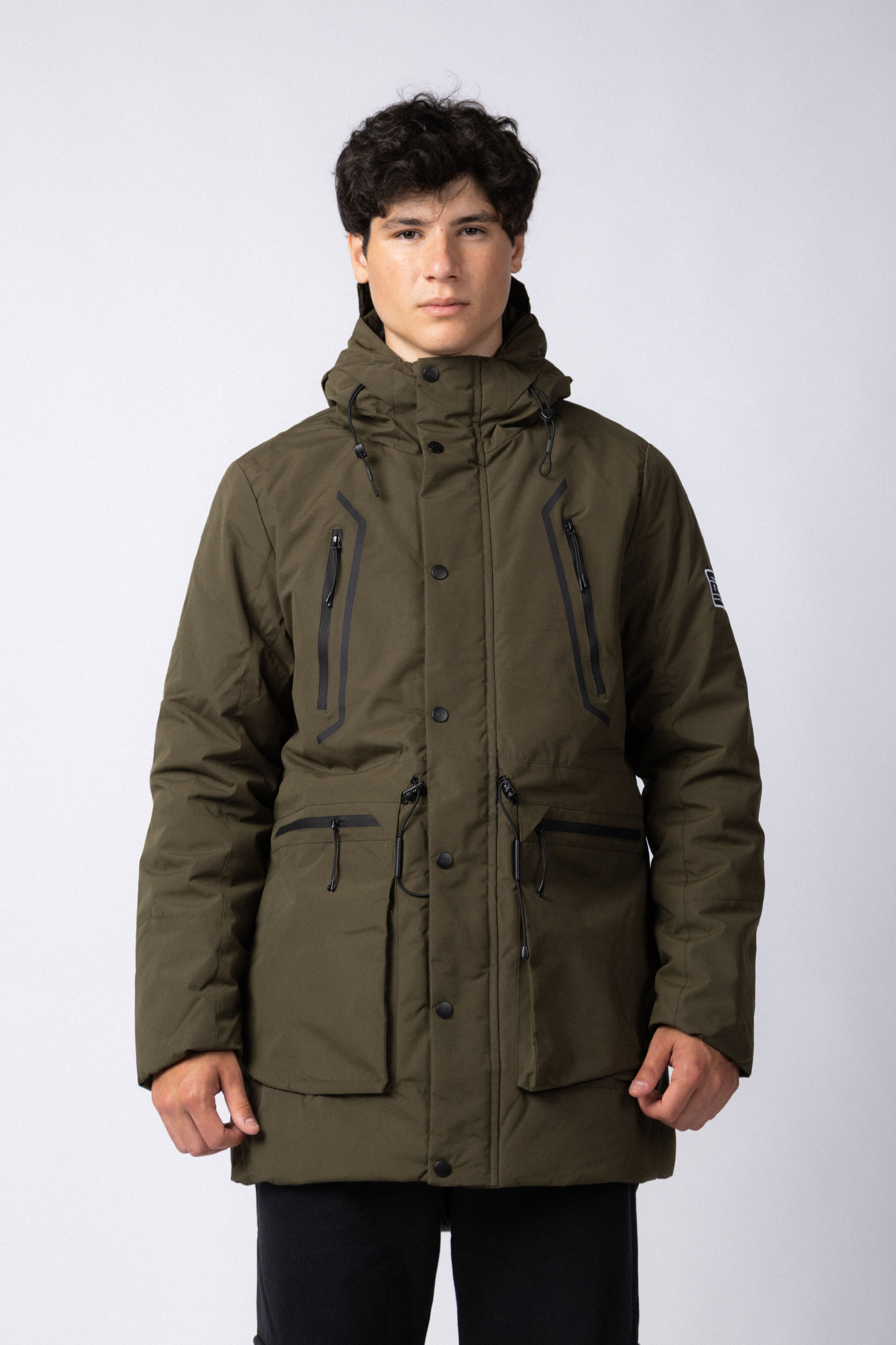 Campera Parka Kabru Militar