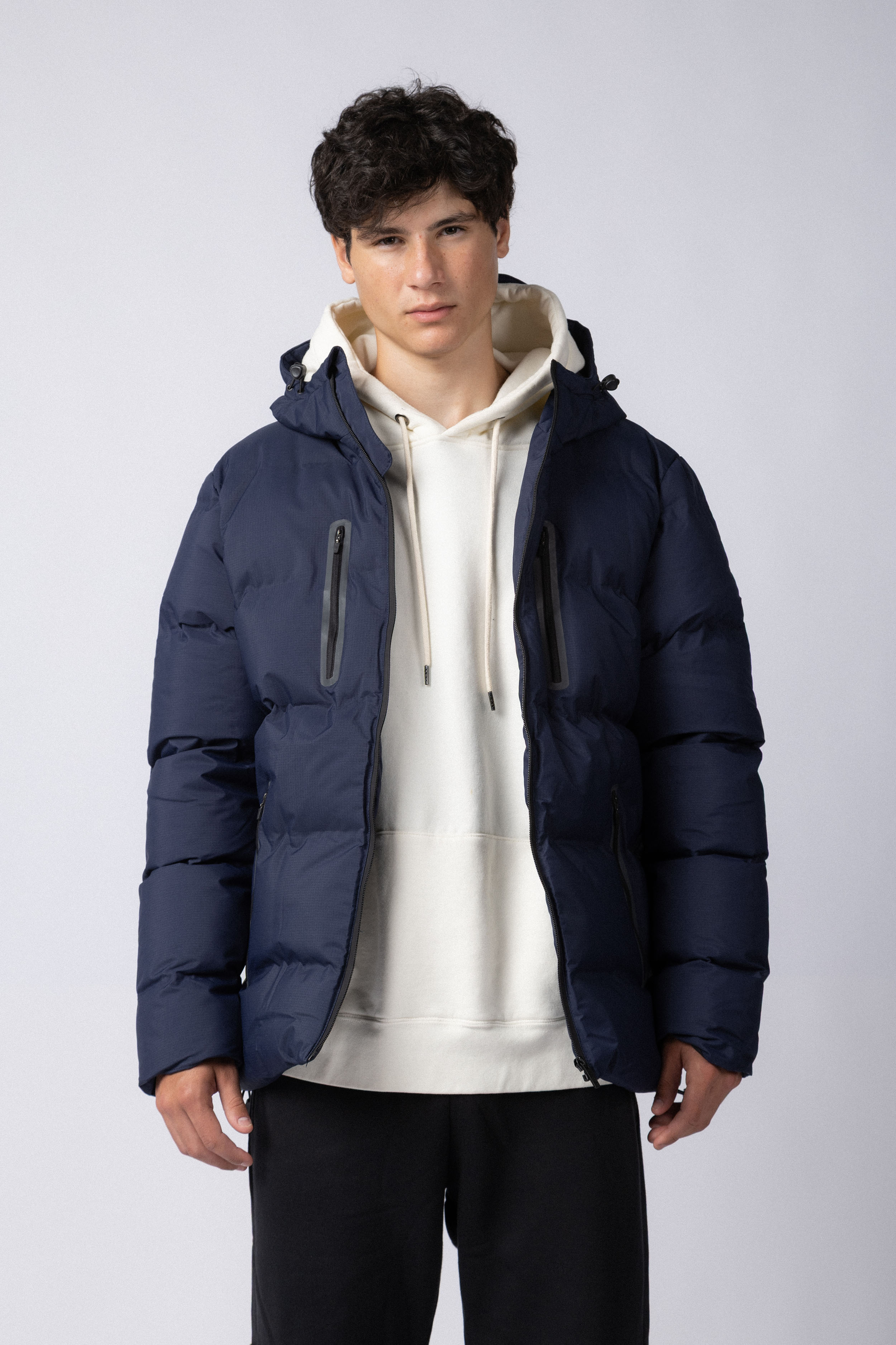 Campera Puffer Feng Navy