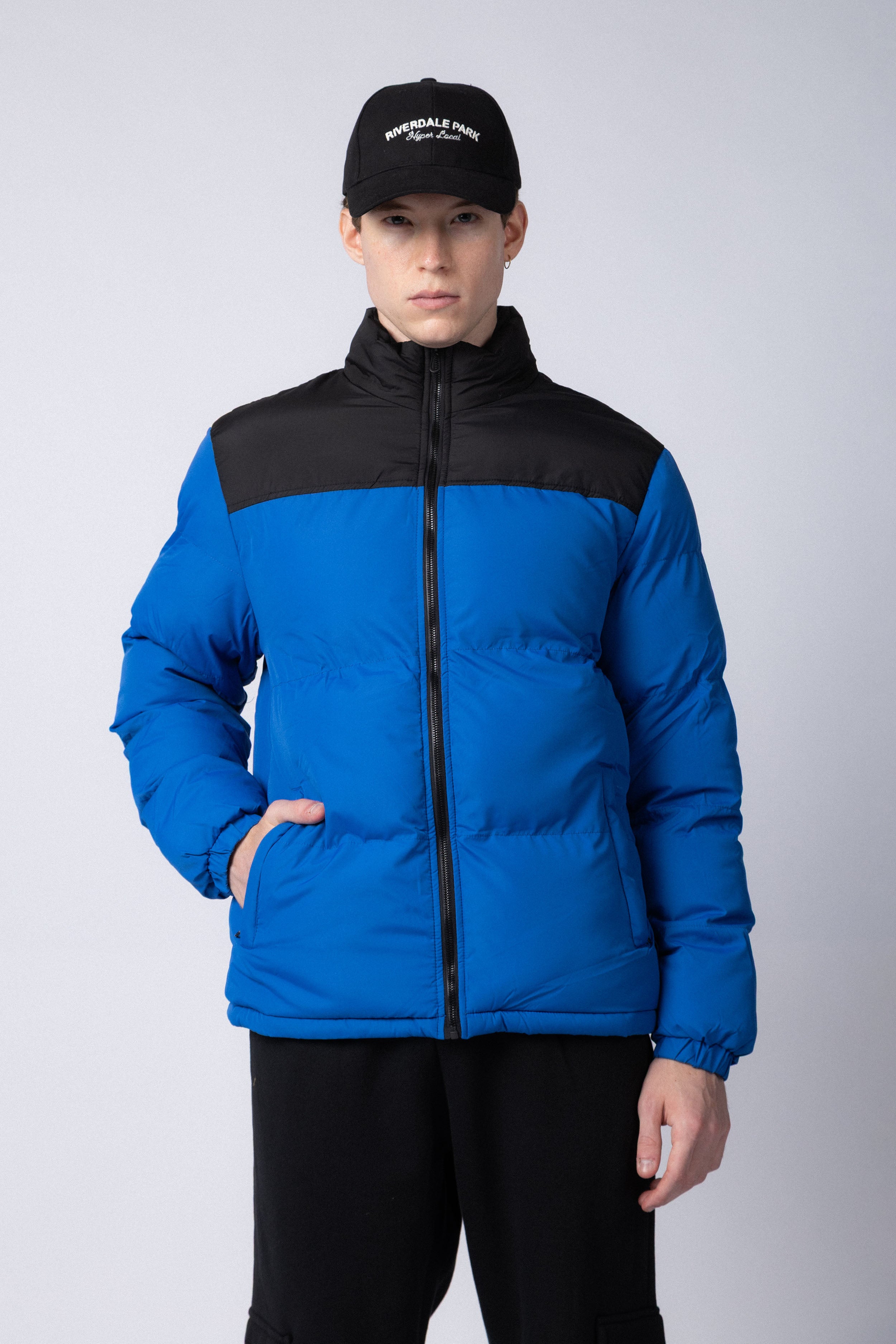 Campera Puffer Gerry Azul