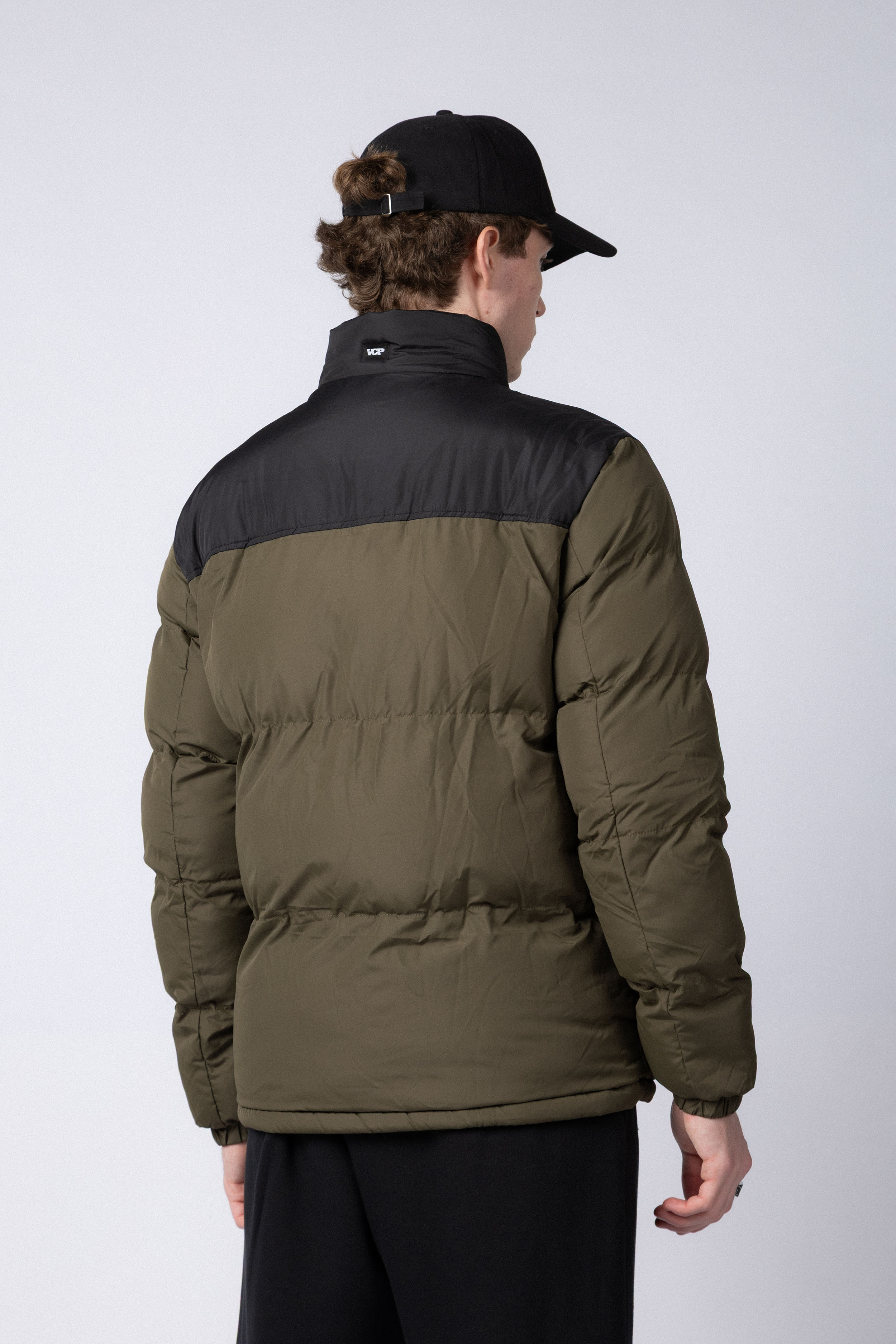 Campera Puffer Gerry Militar