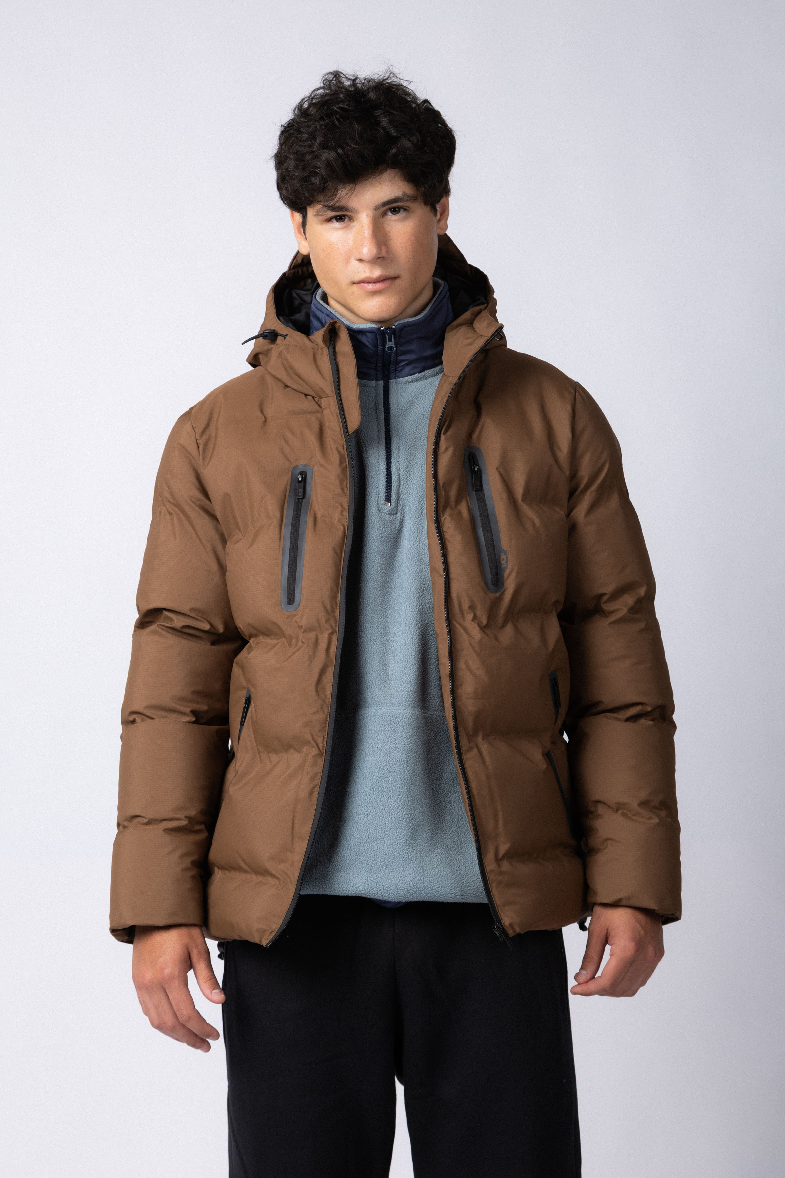 Campera Puffer Mays Brown