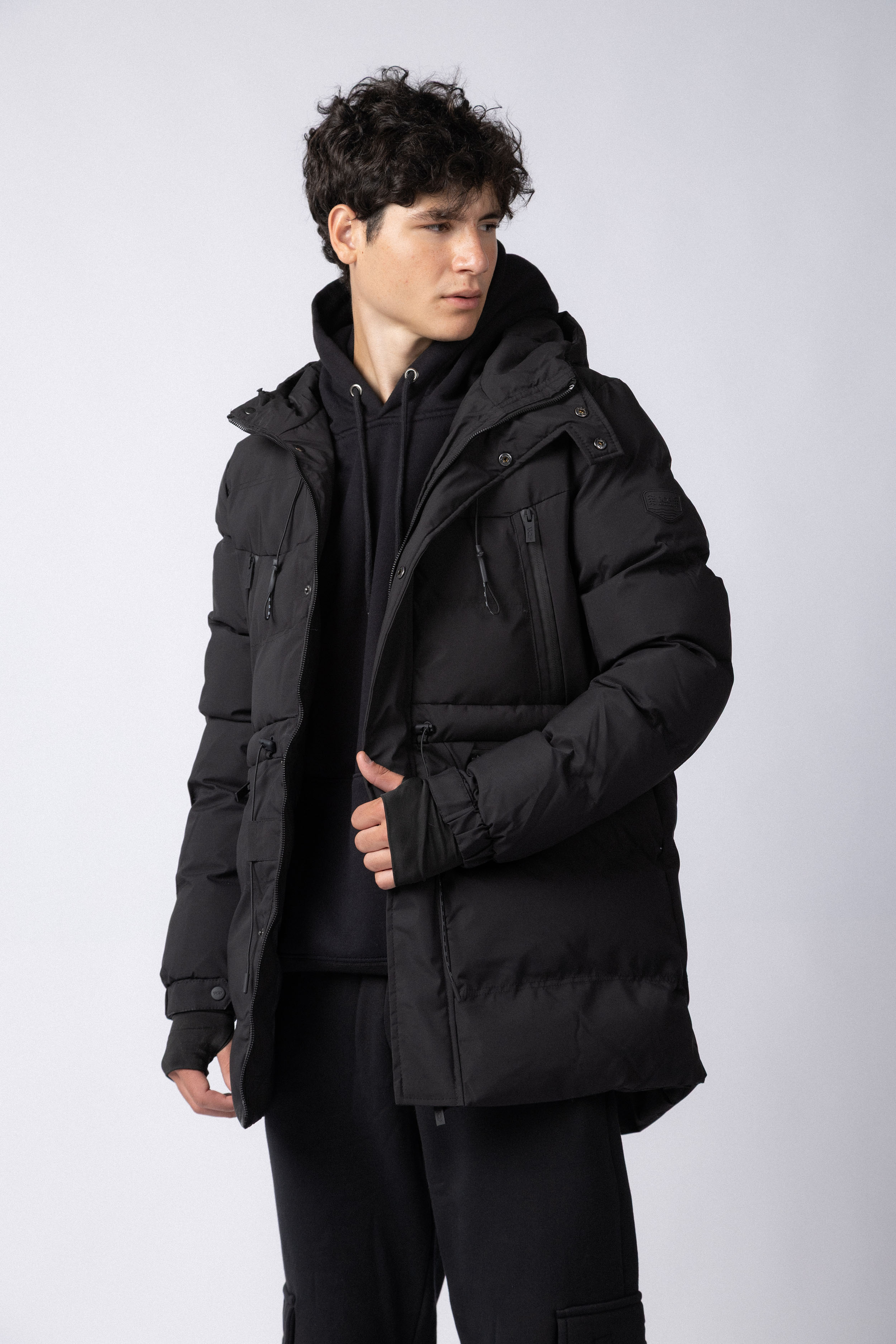 Campera Puffer Palmer Black