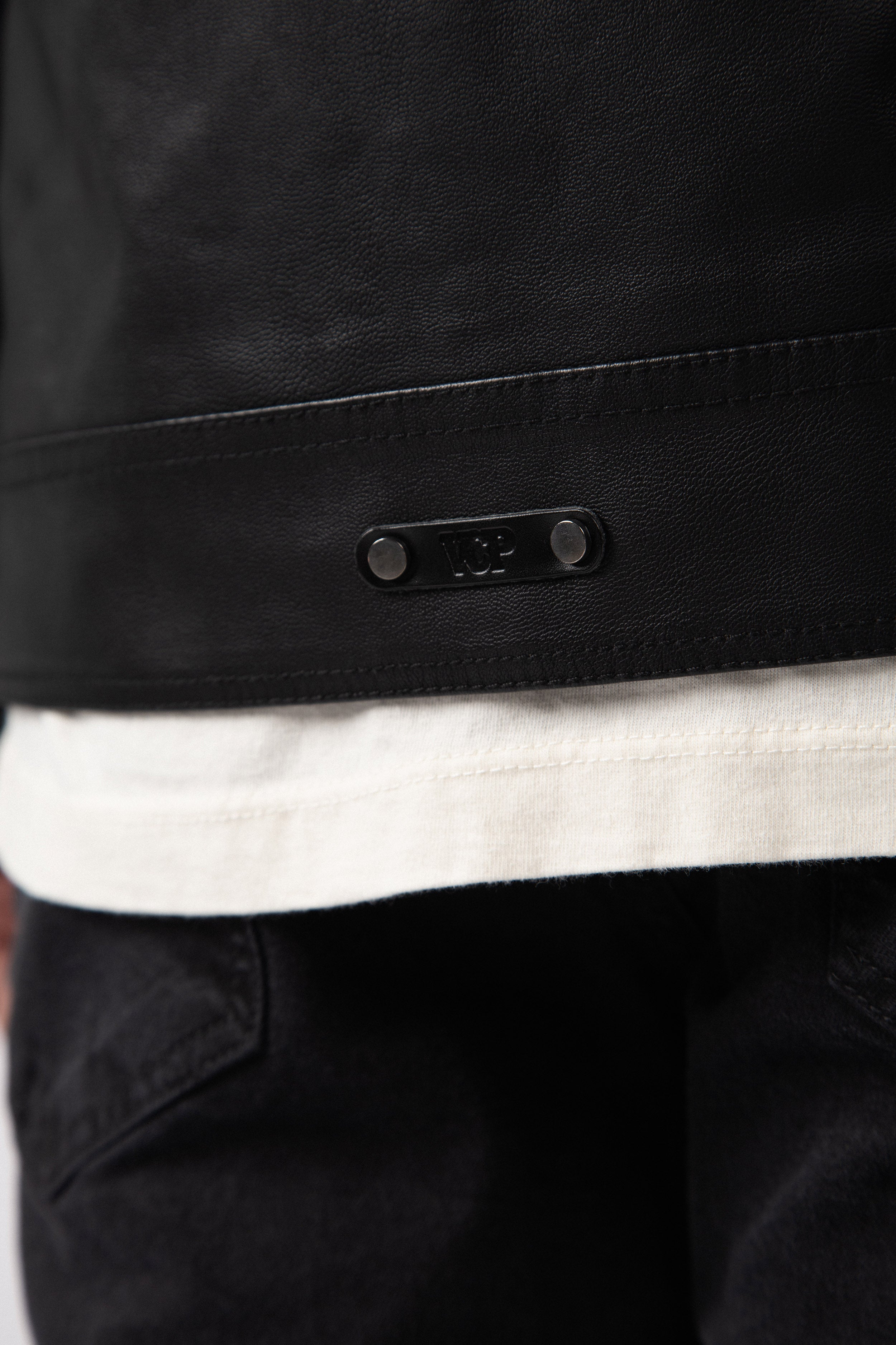 Campera PU Arnold Black