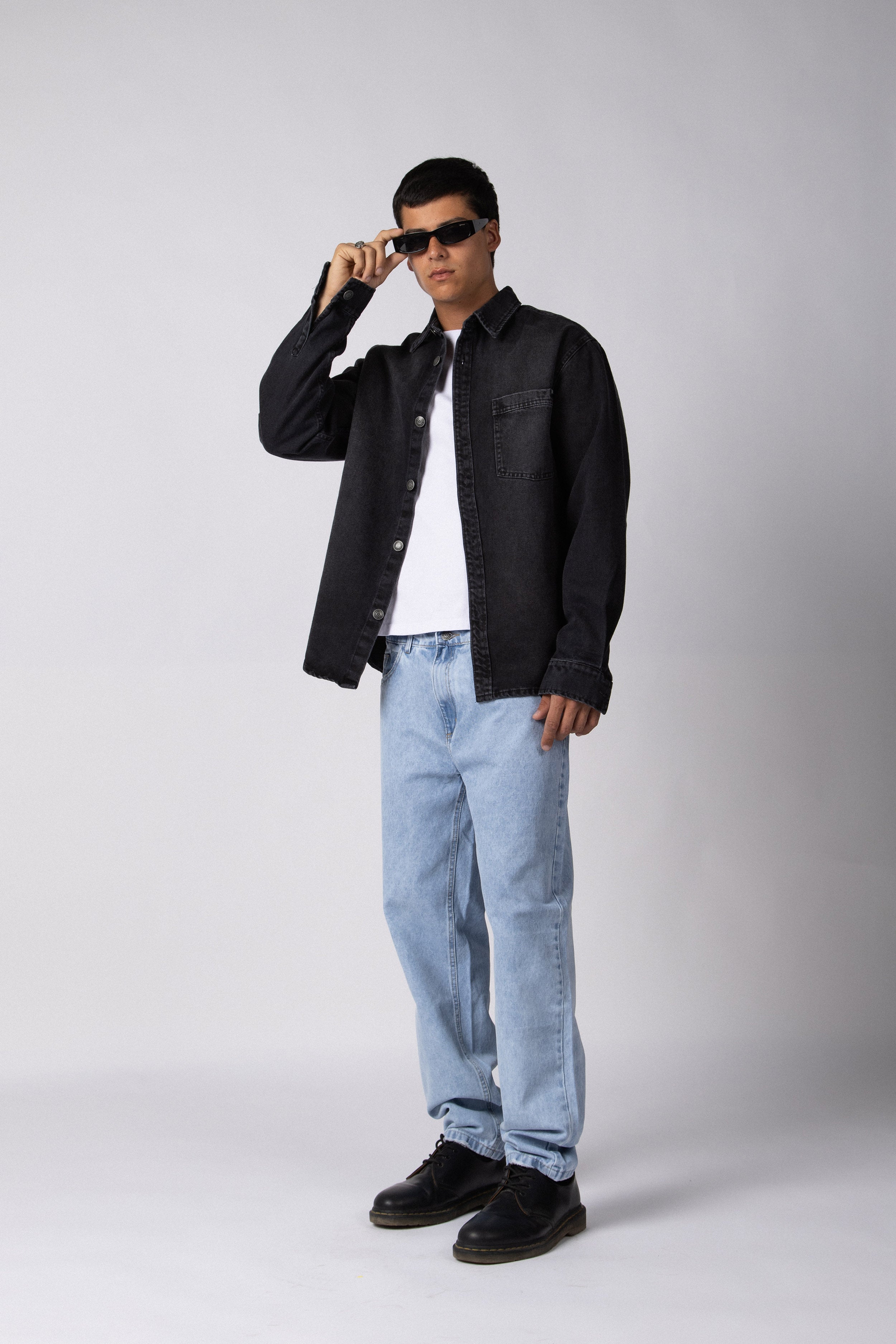 Chaqueta Jean Spruce Negra