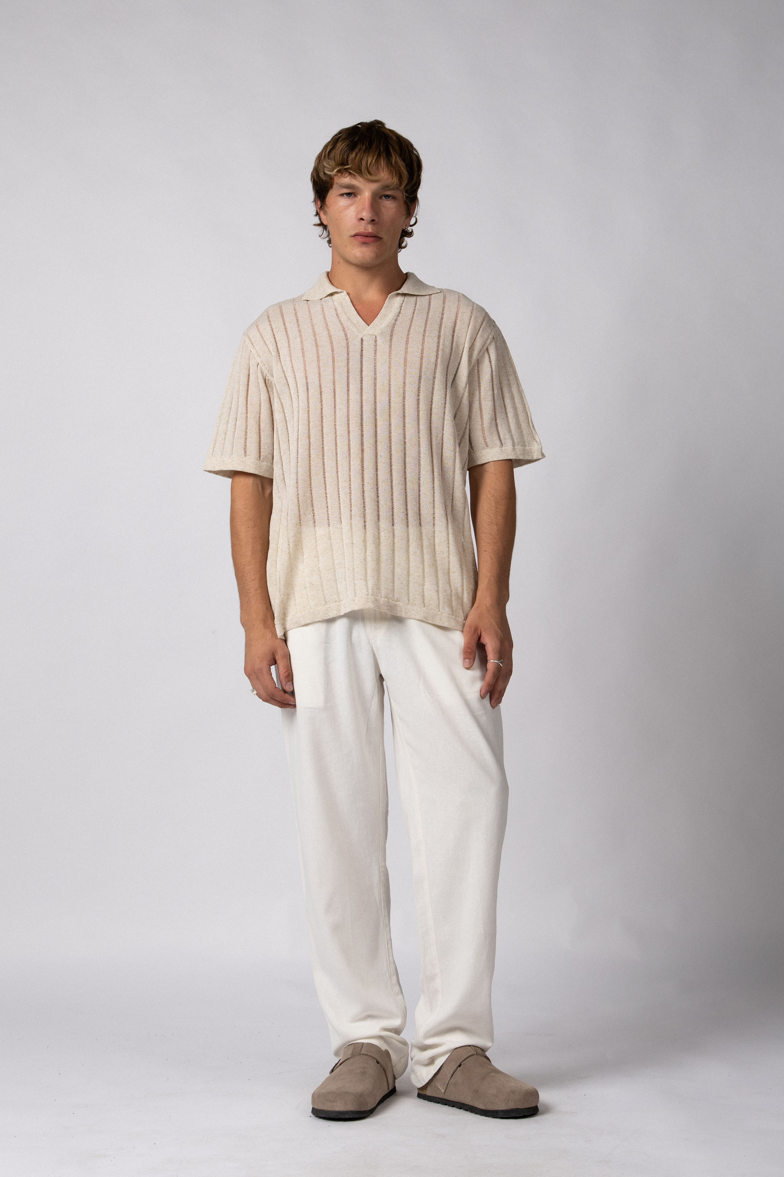 Chomba Tejida Mova Crudo