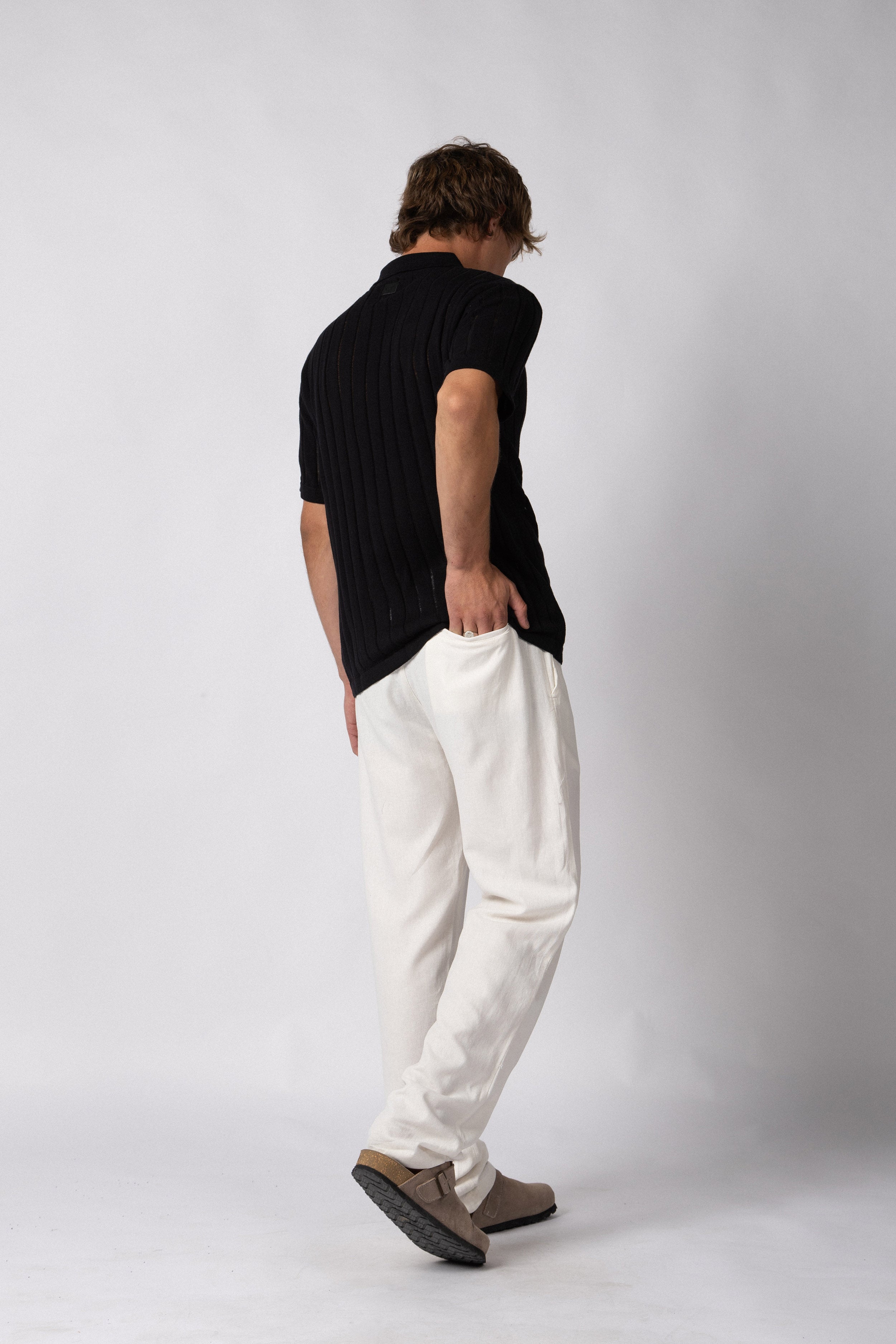 Chomba Tejida Mova Negra