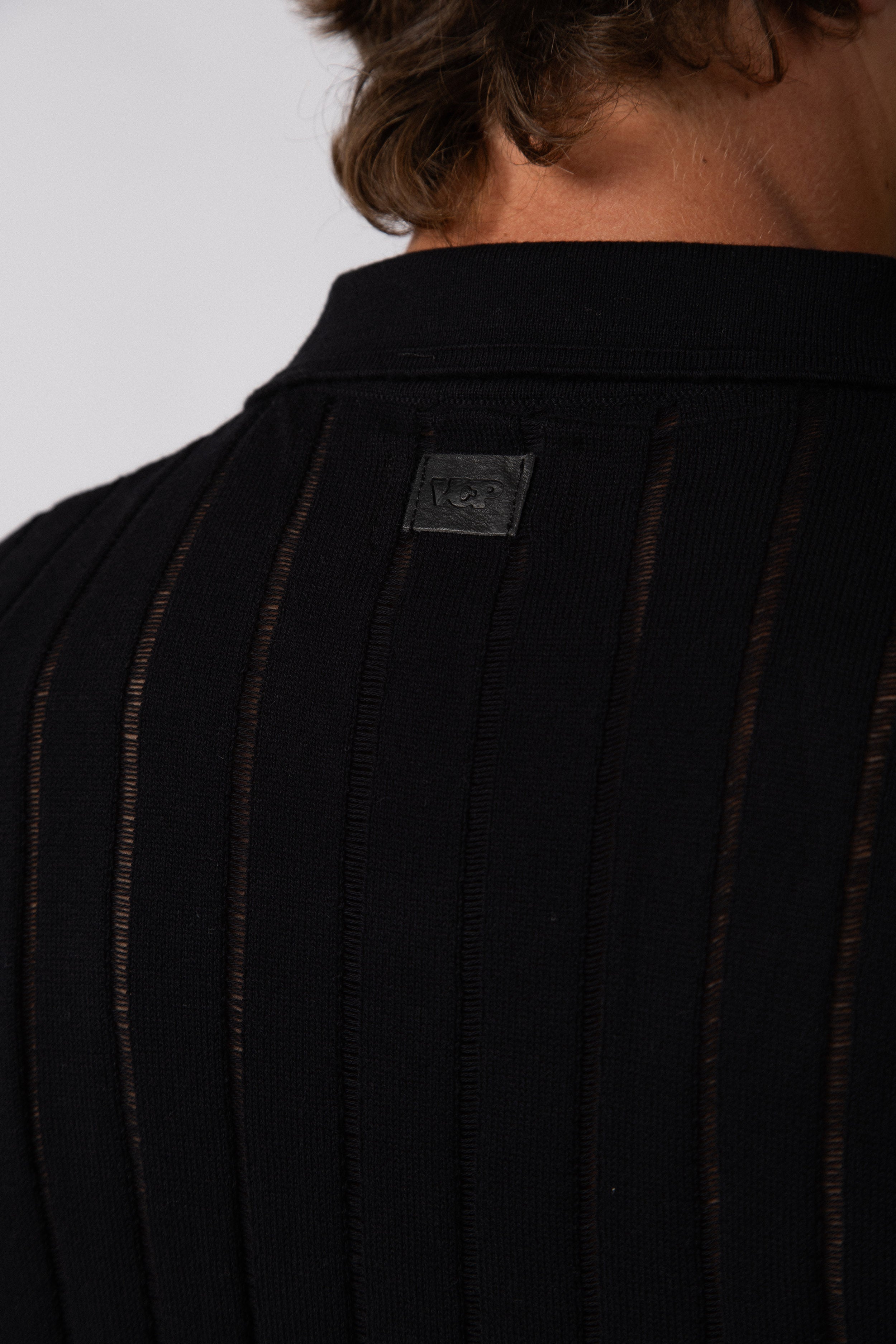 Chomba Tejida Mova Negra