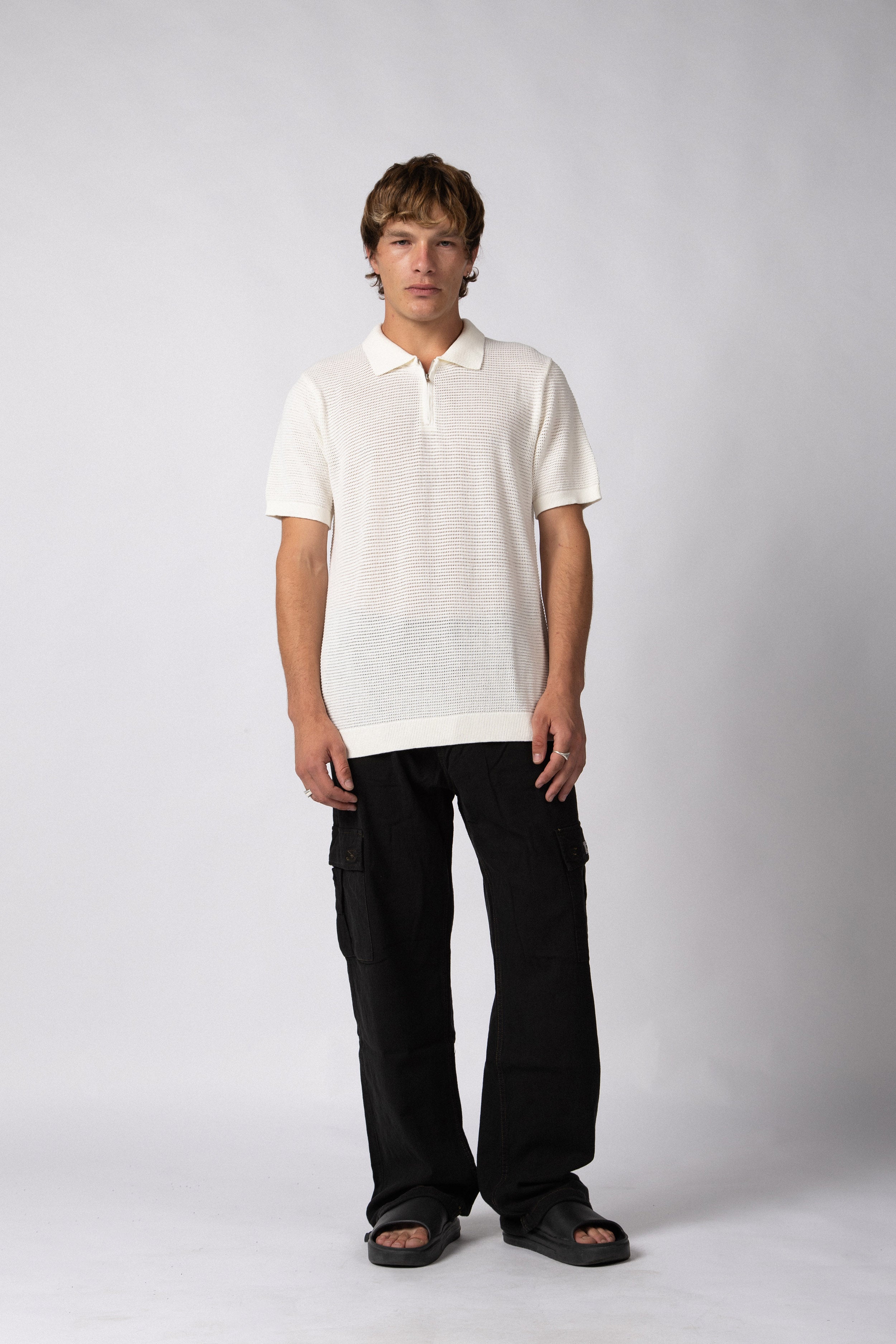 Chomba Tejida Nyro Crudo