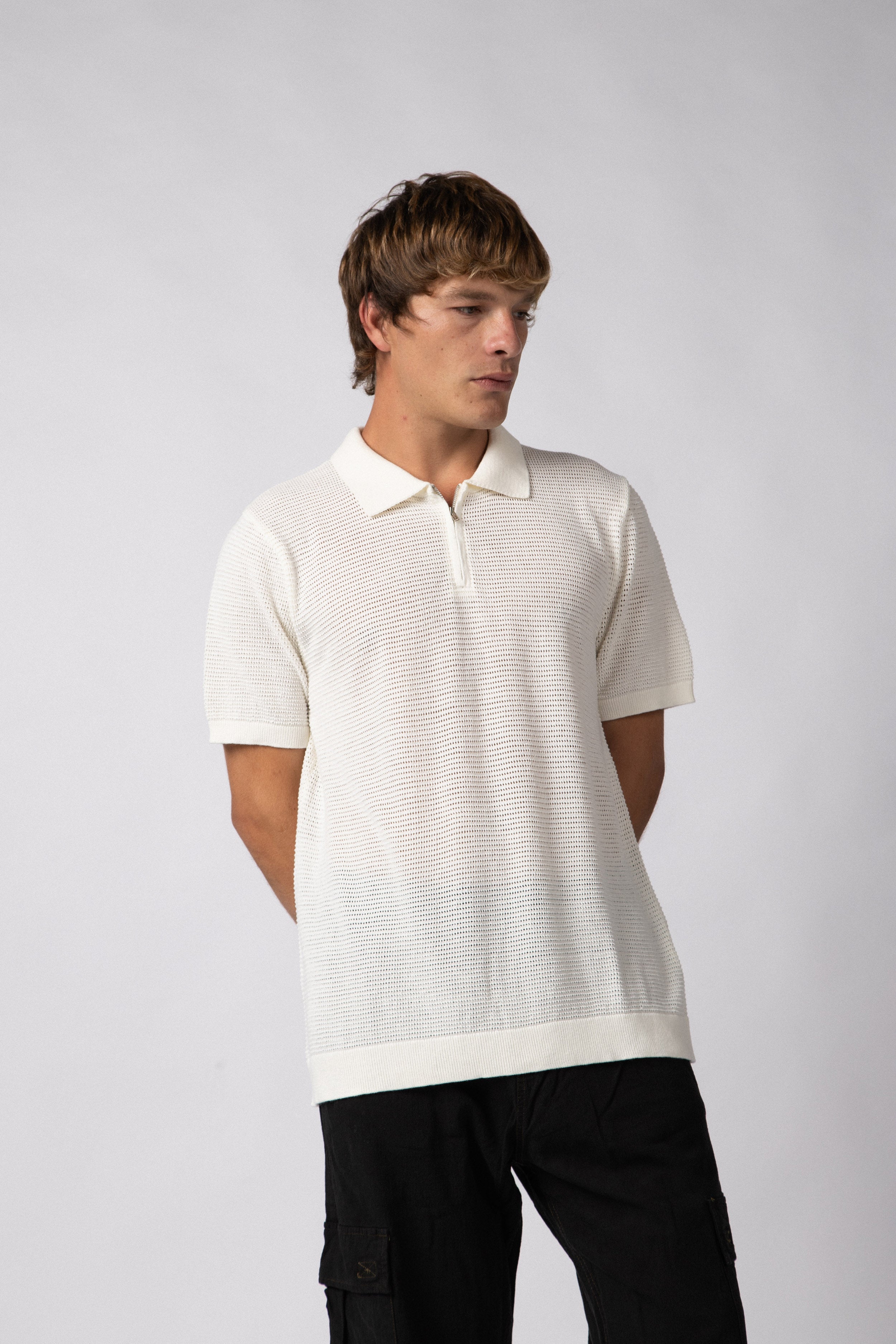 Chomba Tejida Nyro Crudo