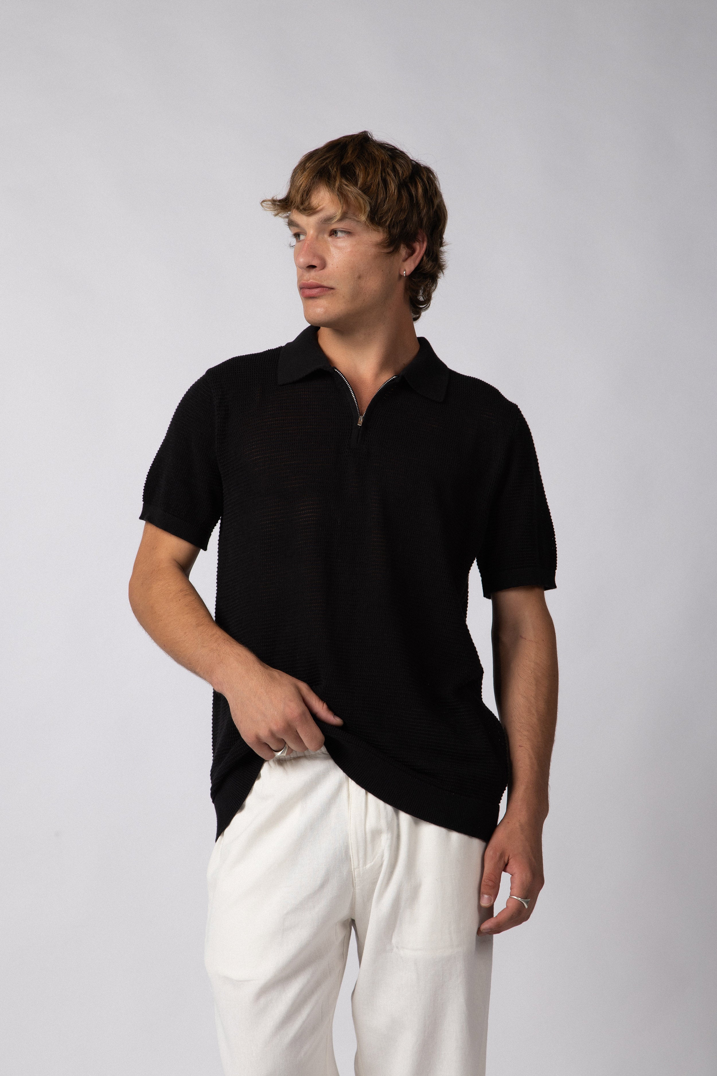 Chomba Tejida Nyro Negra