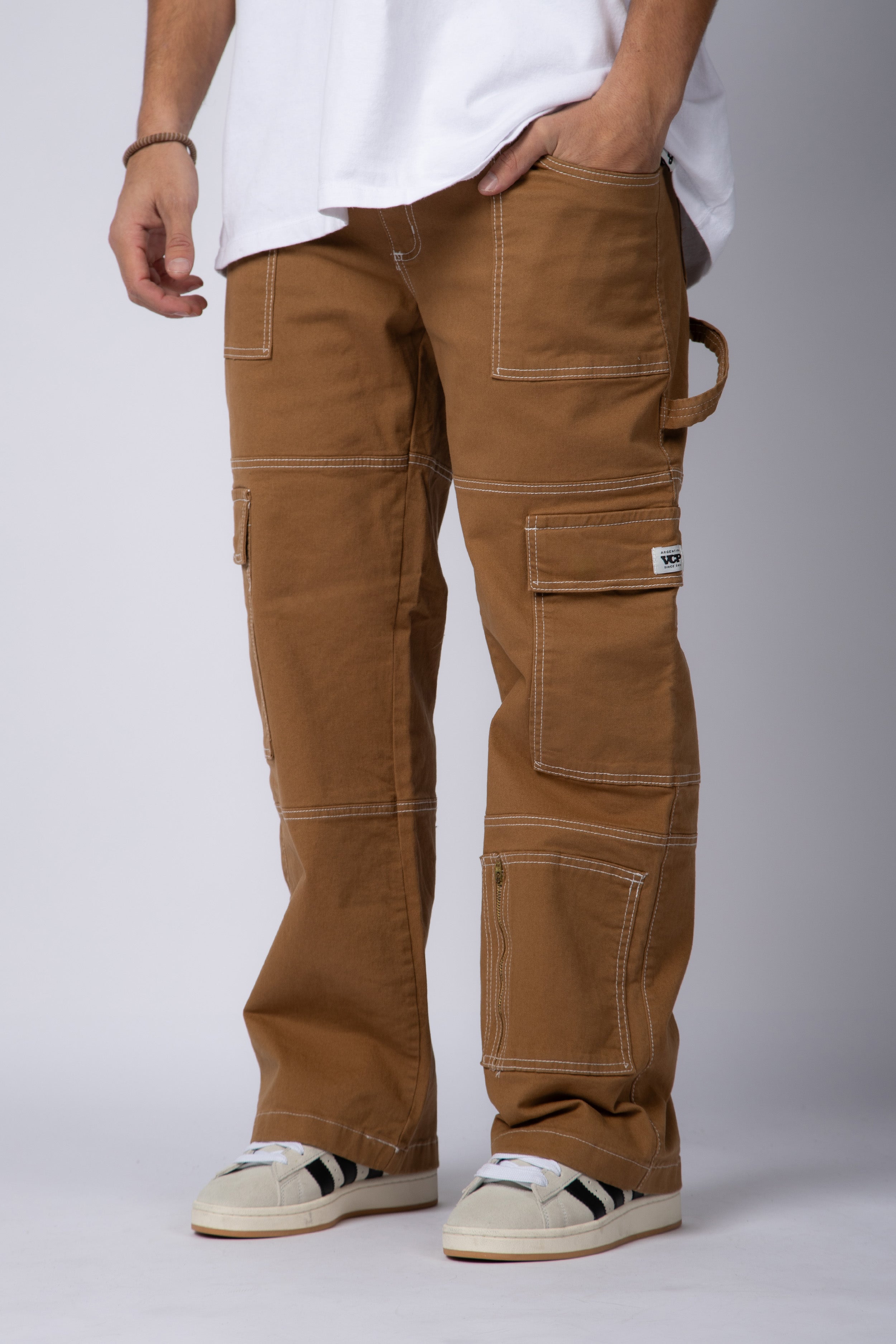 Pantalon Carpintero Bronco Camel