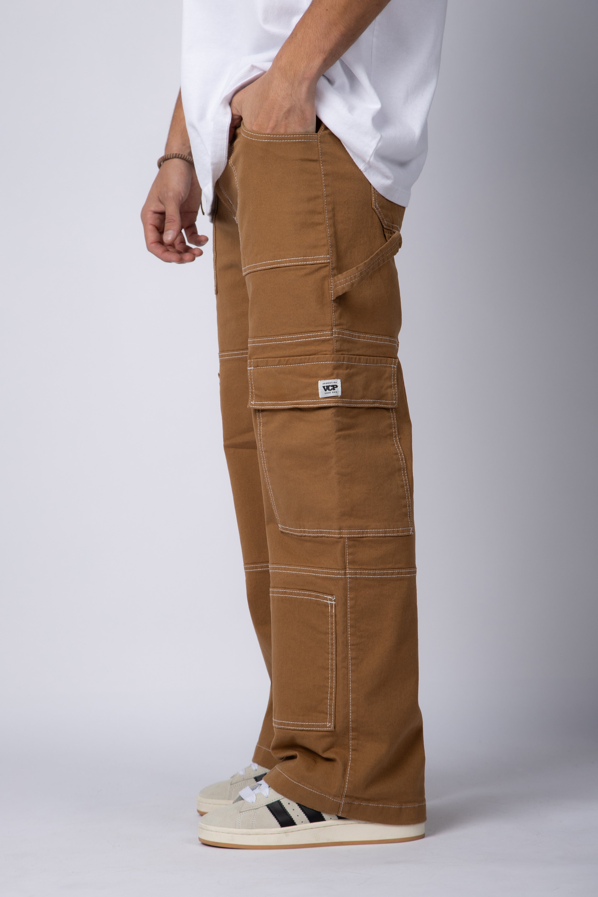 Pantalon Carpintero Bronco Camel