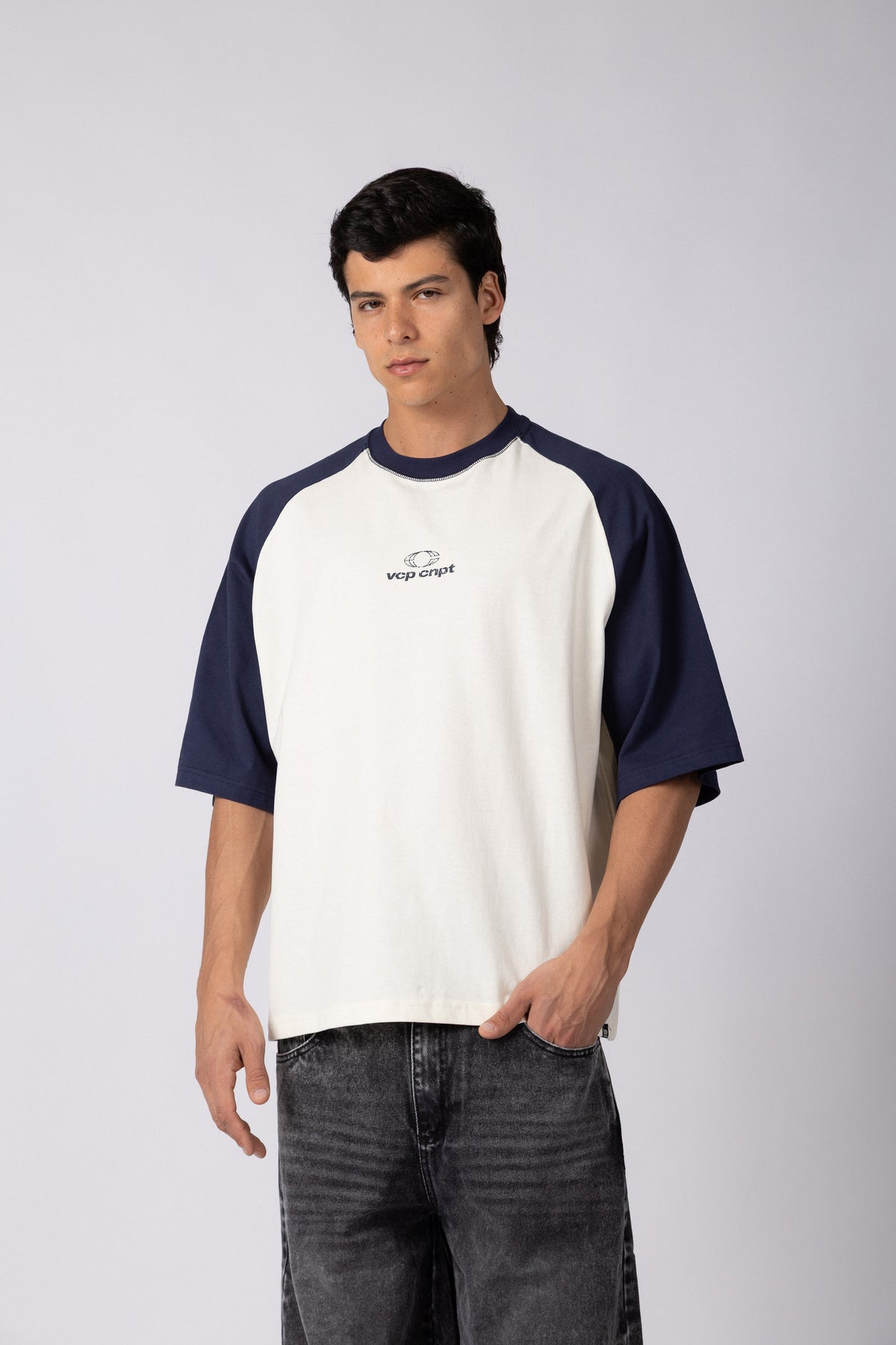 Remera Ace Canvas Navy