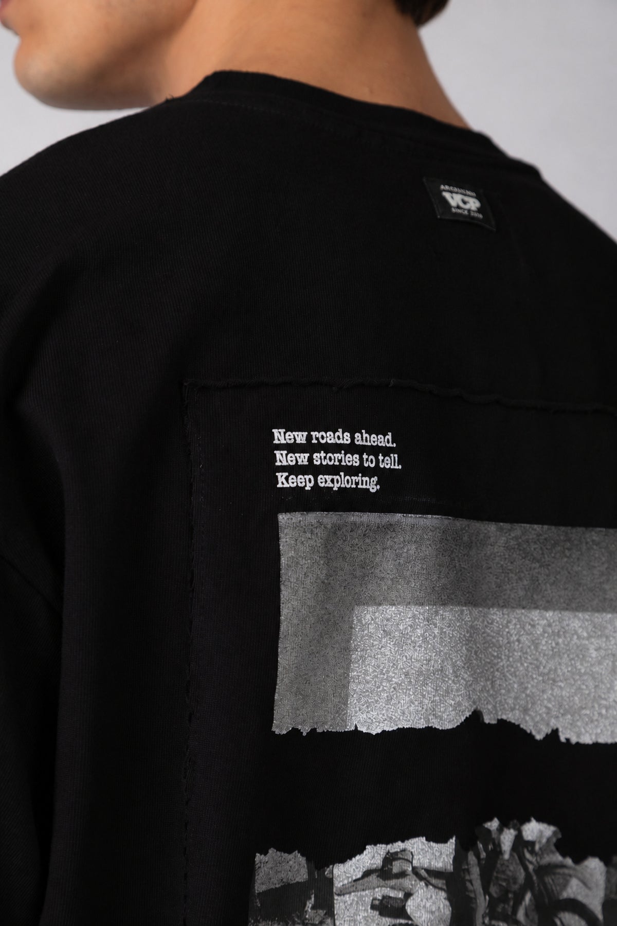 Remera HR Canyon Negra