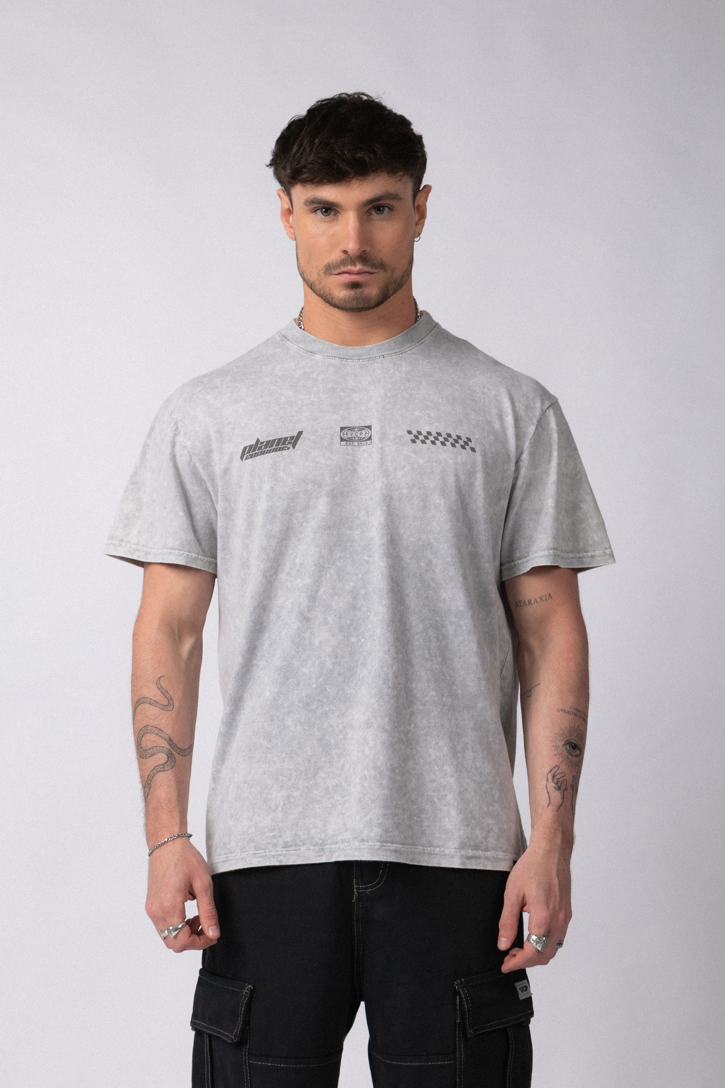 Remera DB Cars Gris