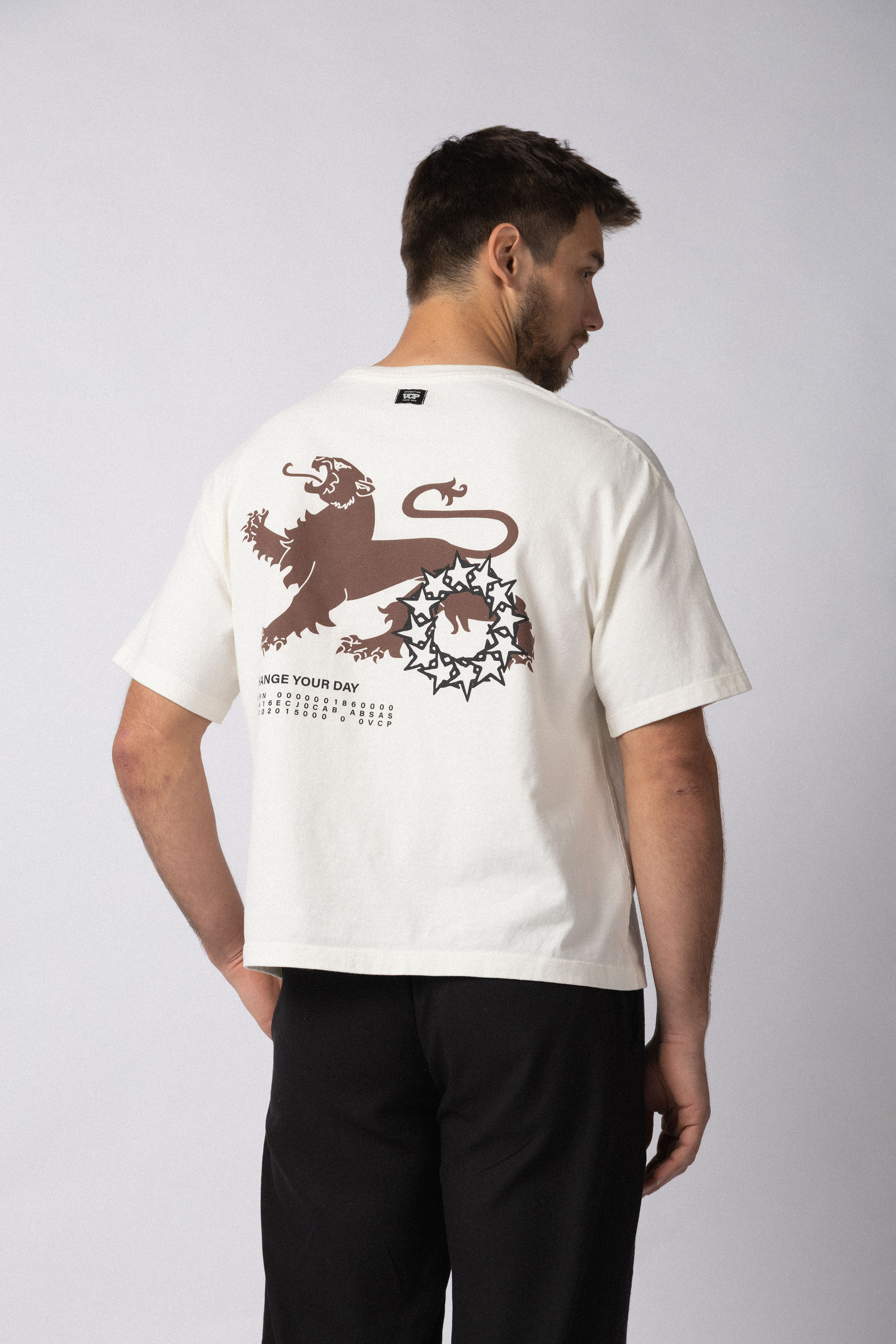 Remera Boxy Change Crudo