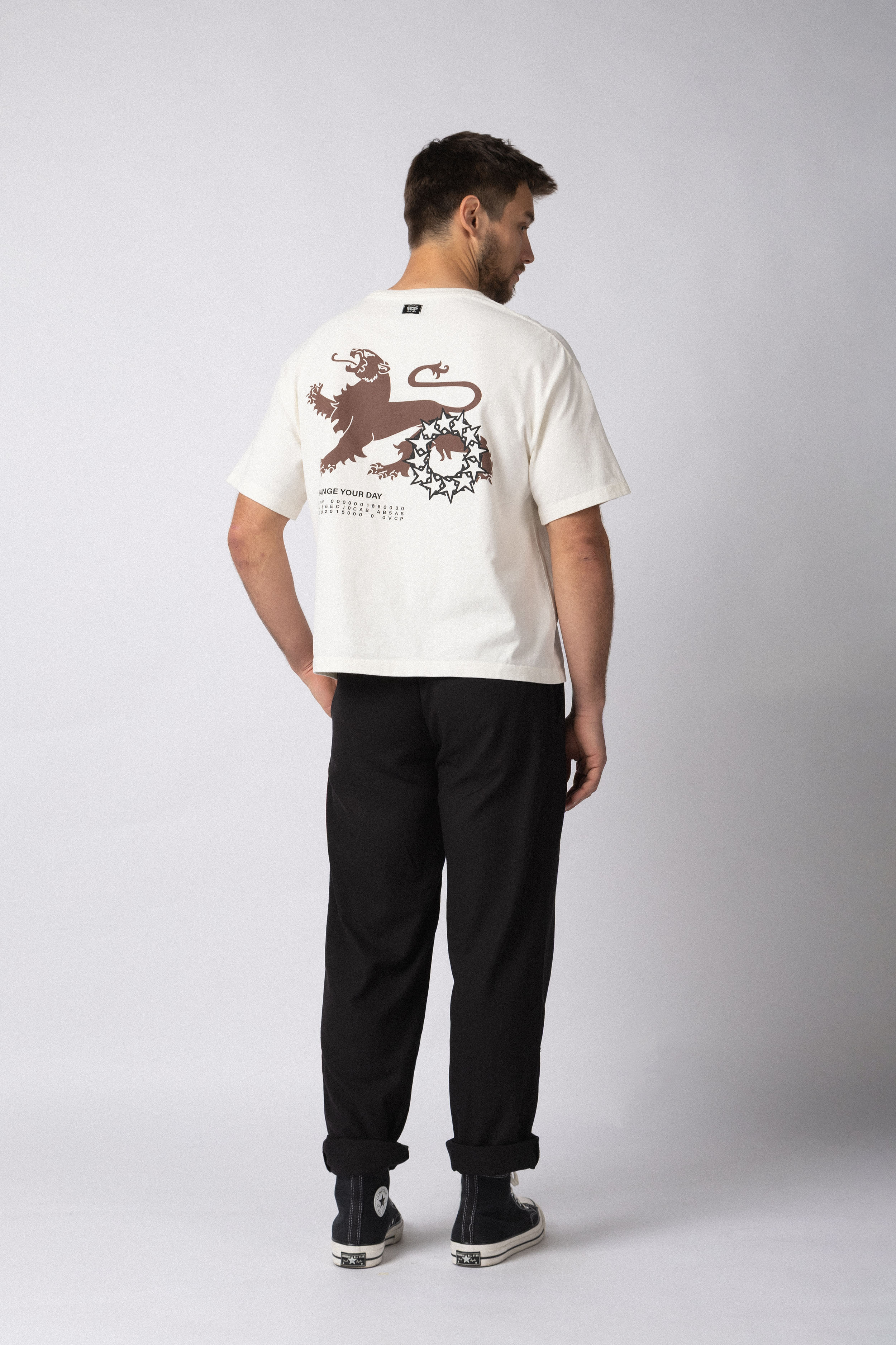 Remera Boxy Change Crudo