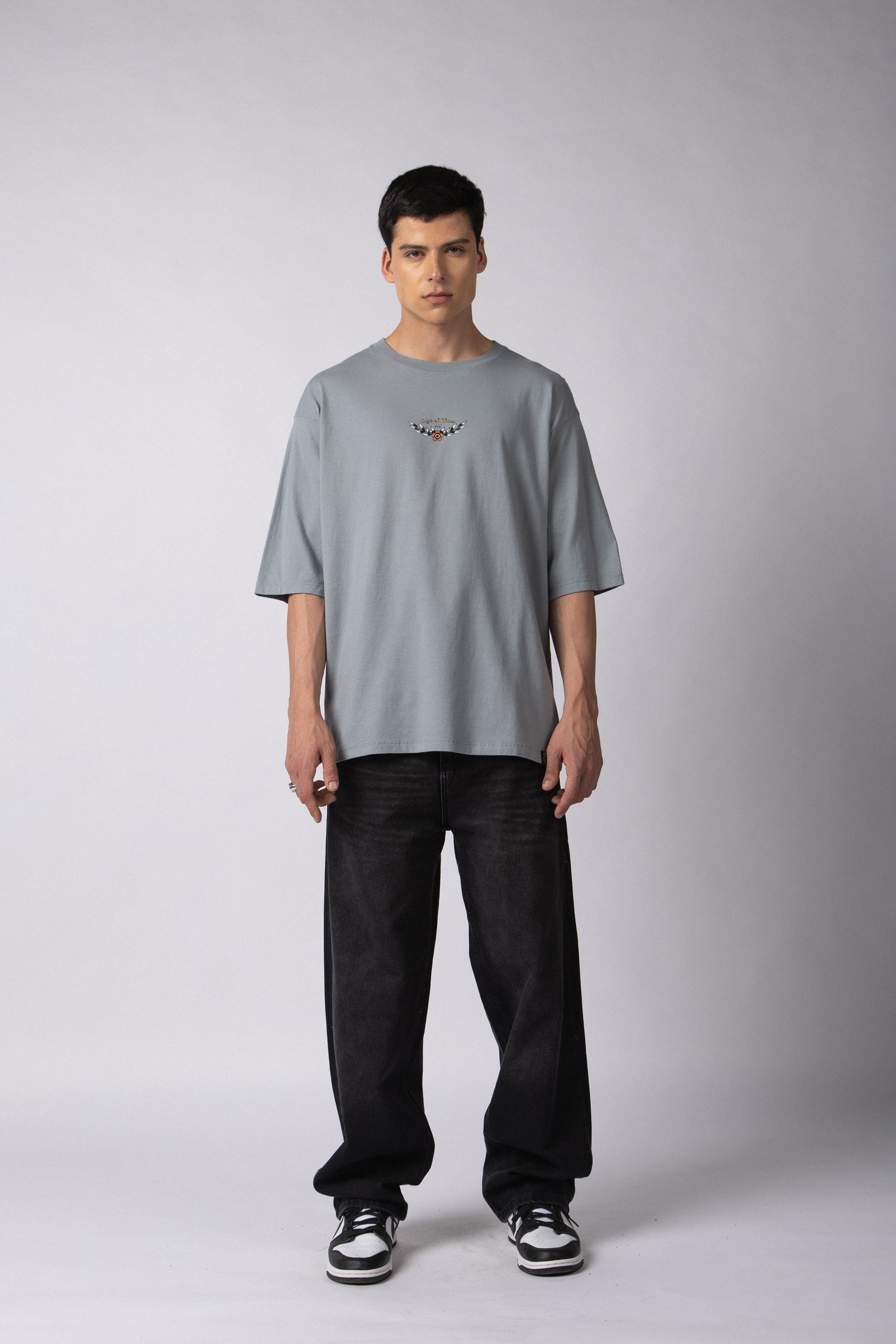 Remera Over Taz Chaos Stone