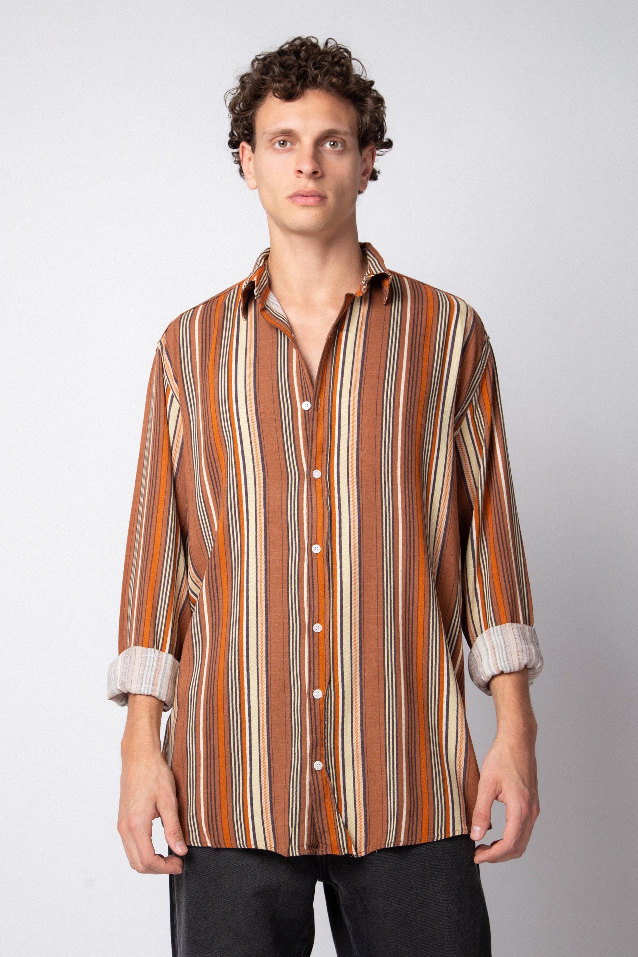 Camisa Manga Larga Barents Choco