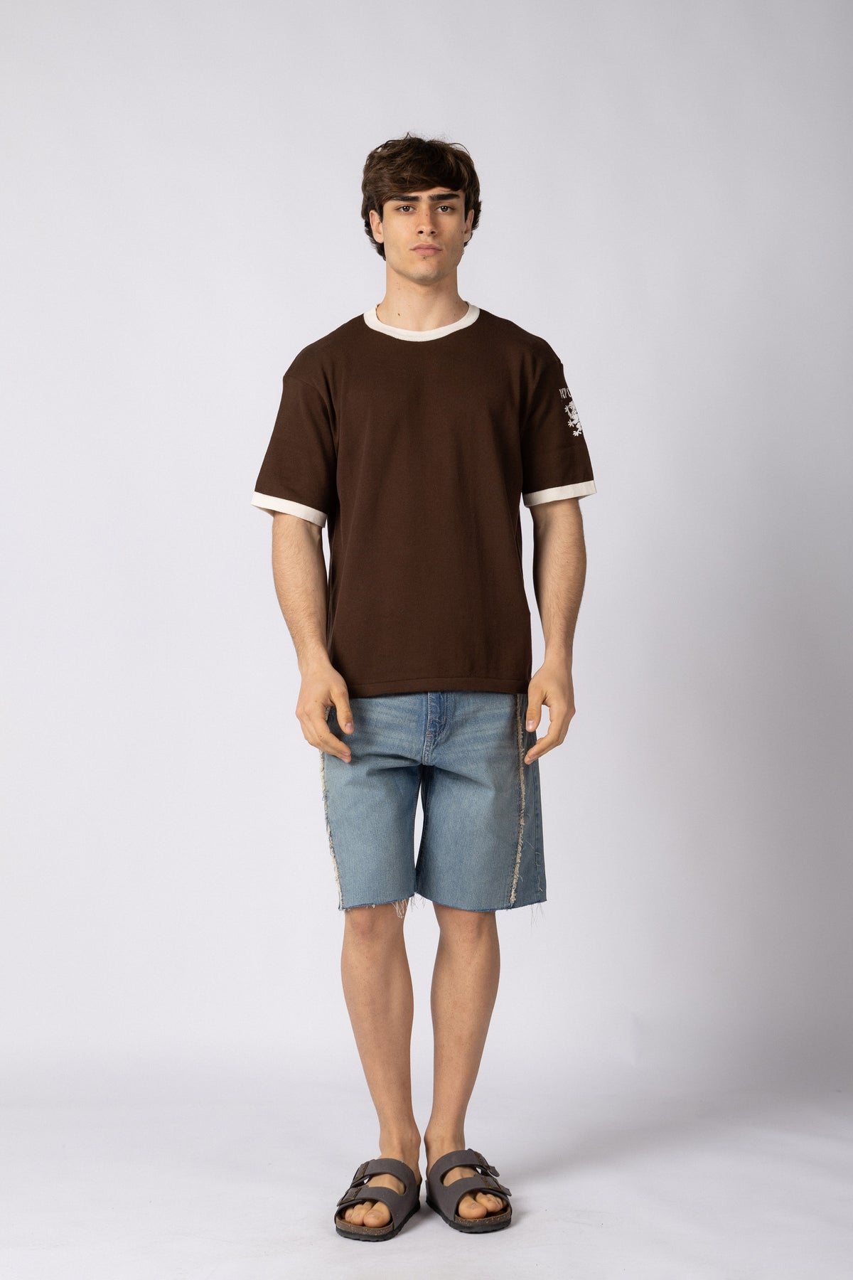Remera Tejida Griffin Choco