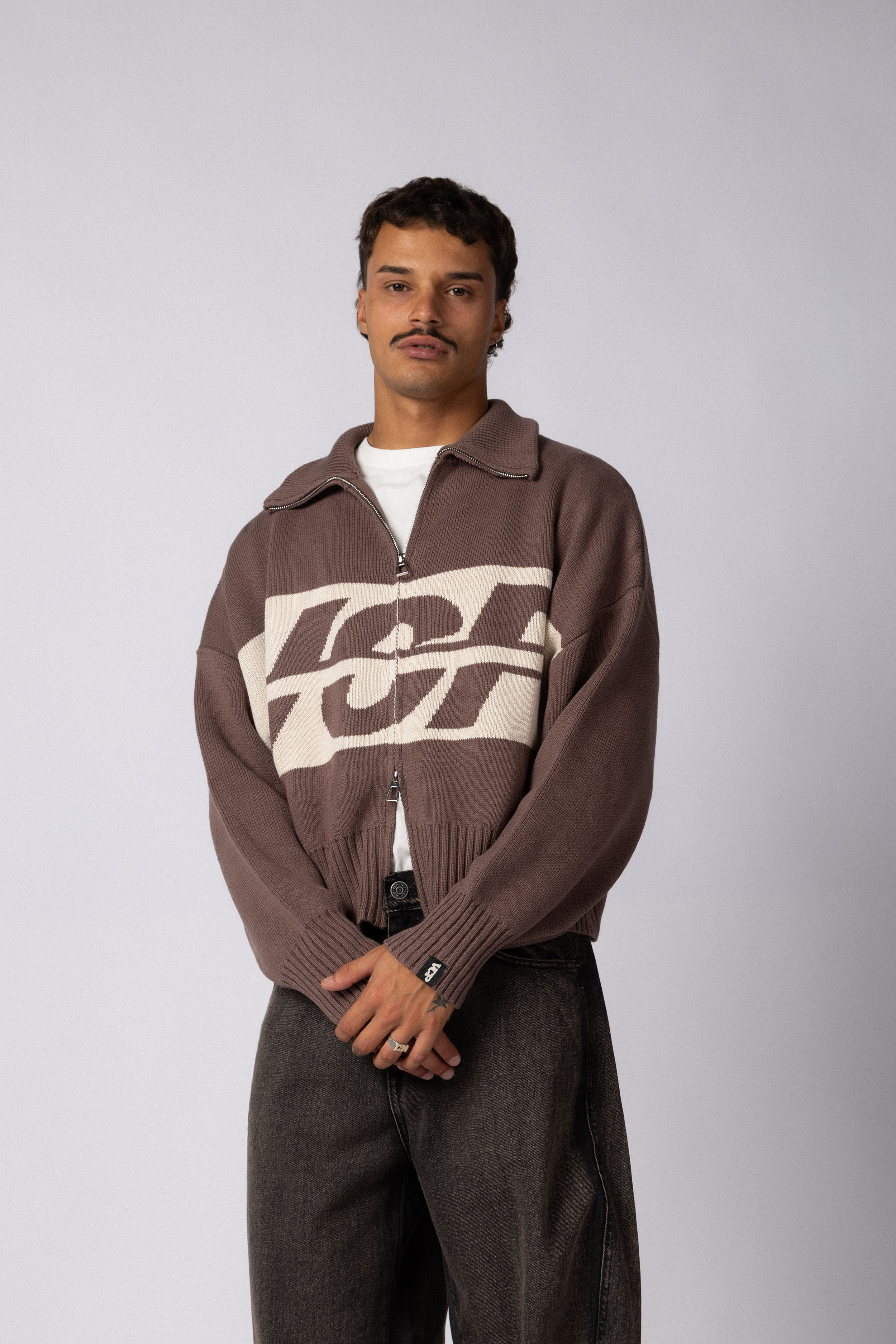 Campera Tejida ID Choco