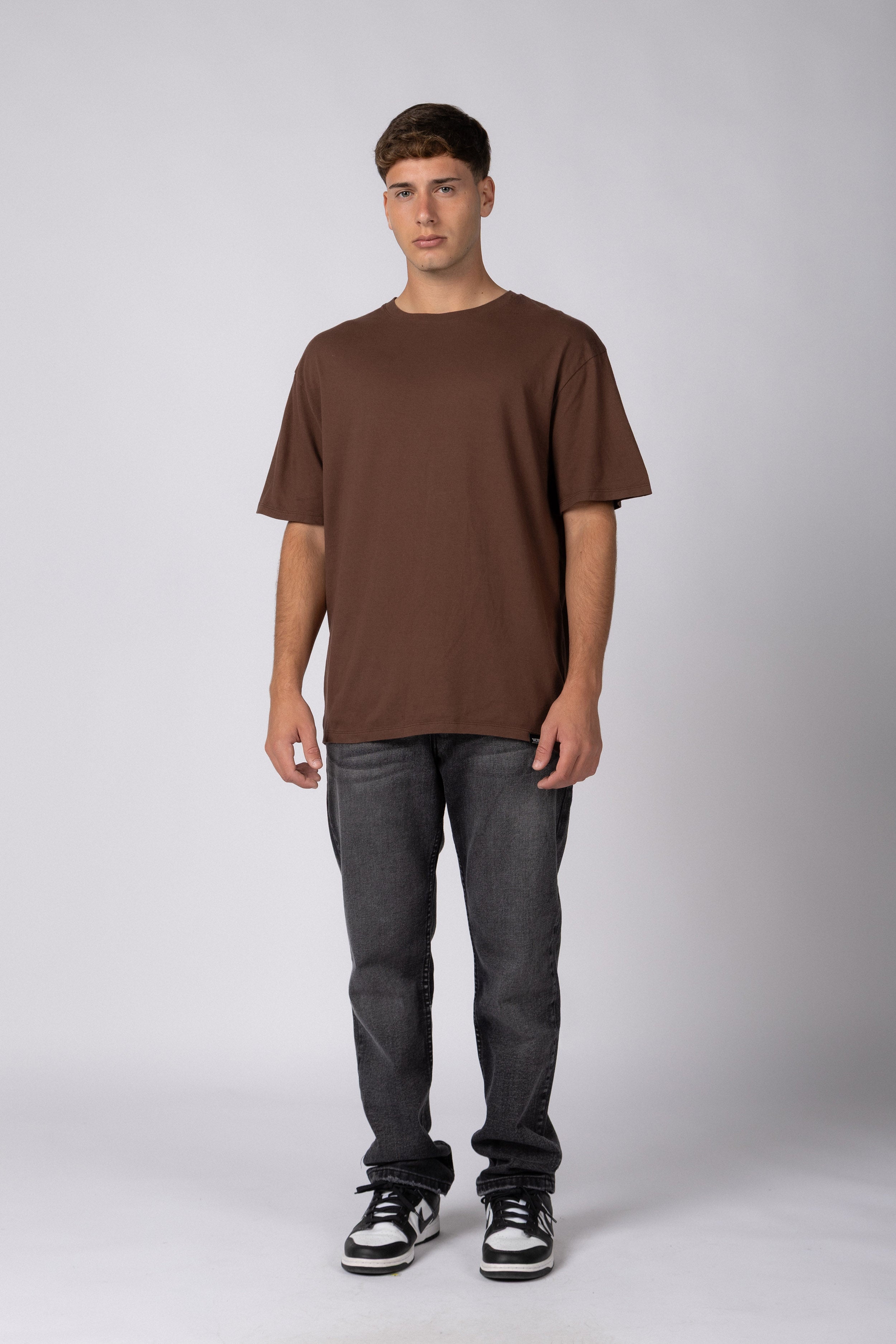 Remera Regular Choco