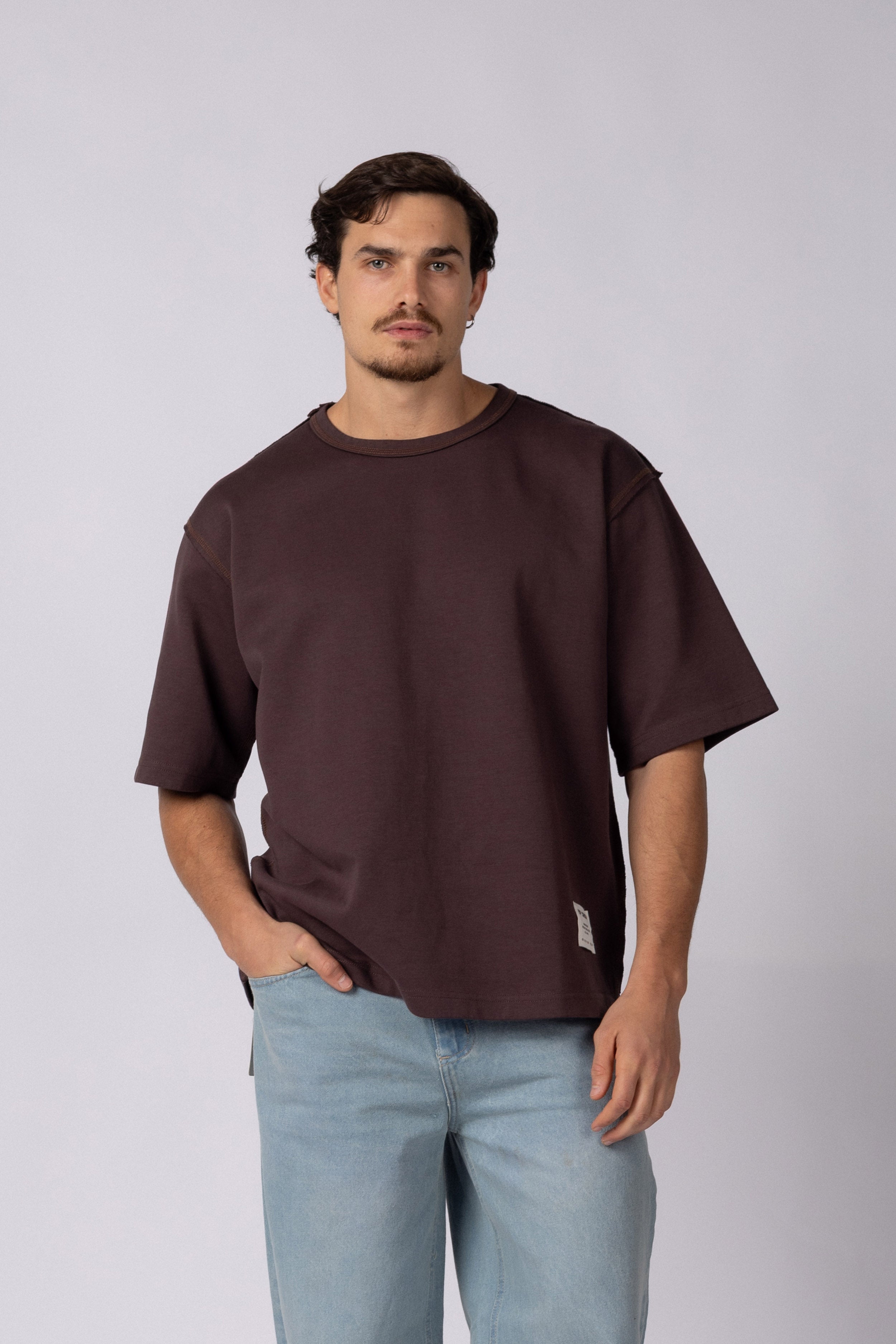 Remera Over Kold Choco