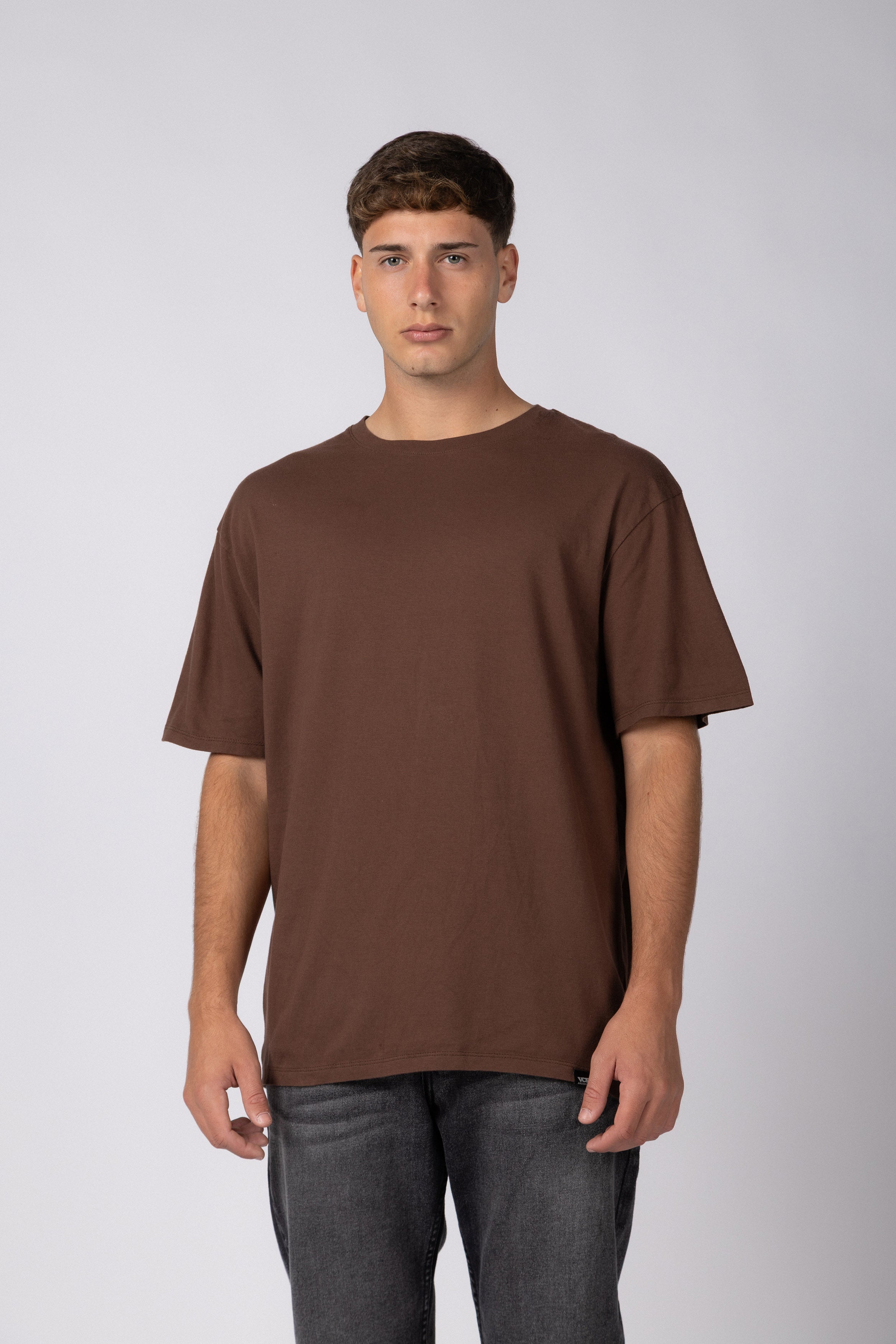 Remera Regular Choco