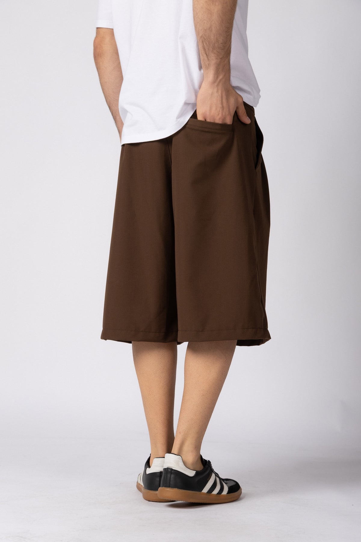 Bermuda Sastrero Baggy Harlow Choco