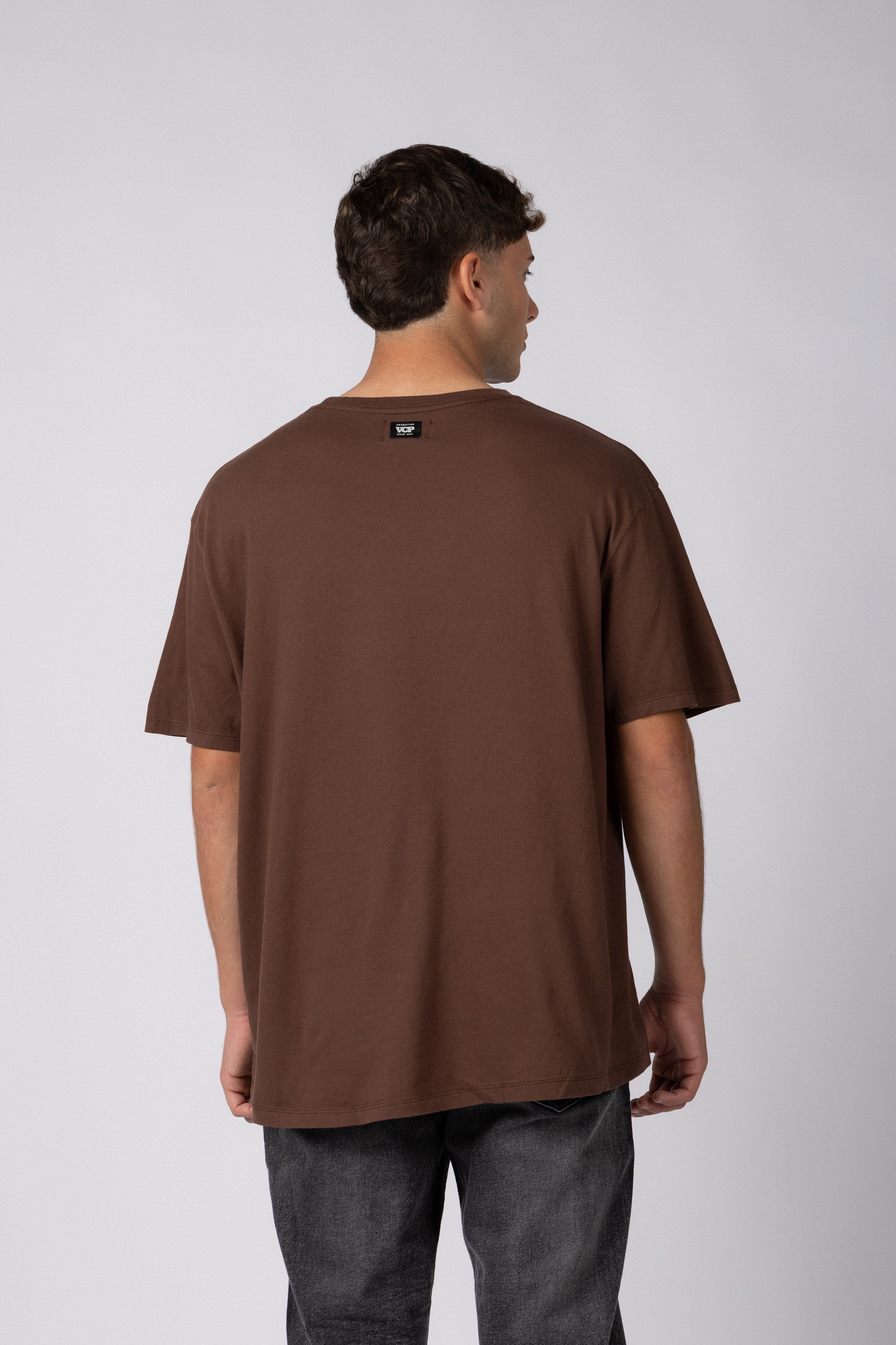 Remera Regular Choco