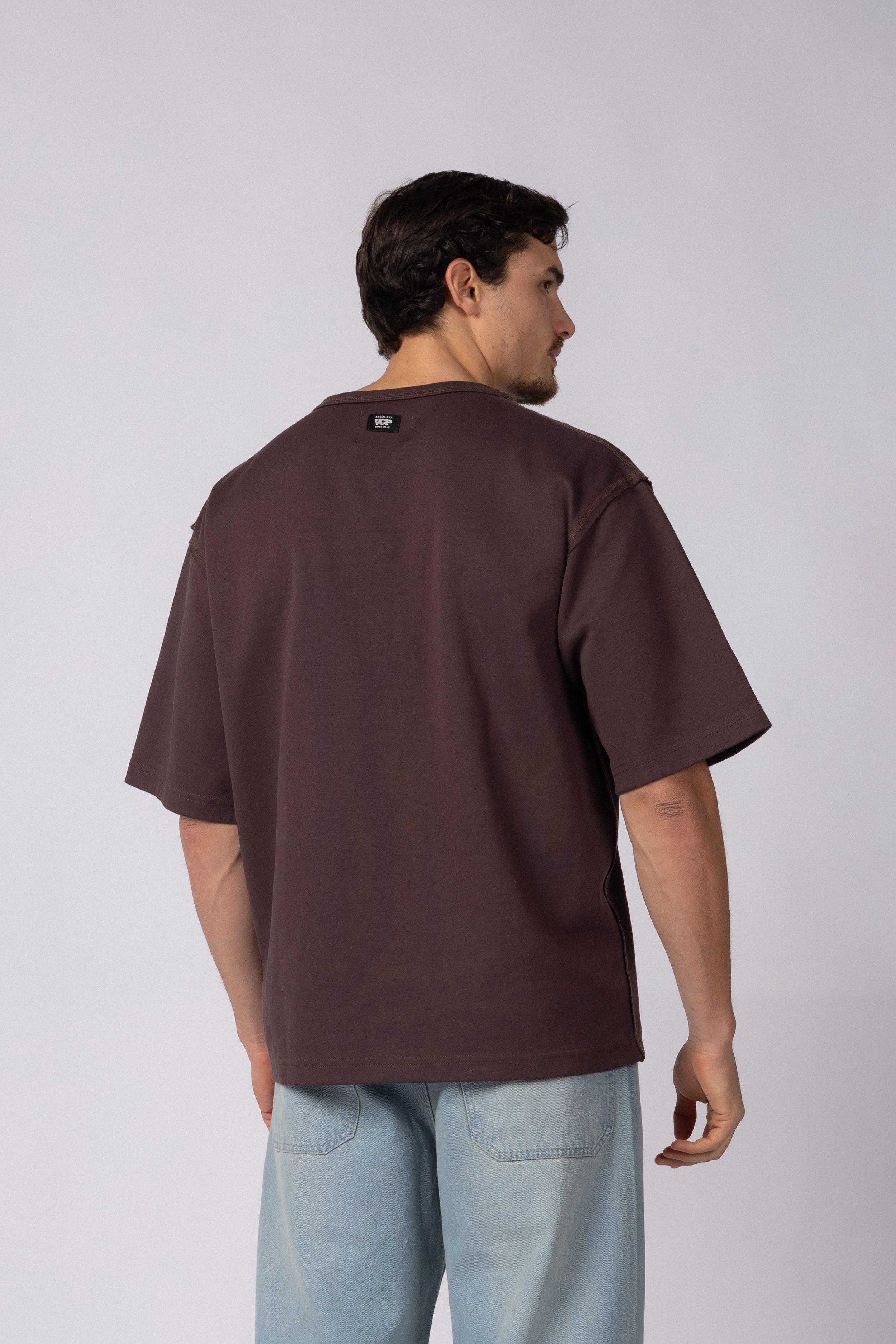 Remera Over Kold Choco