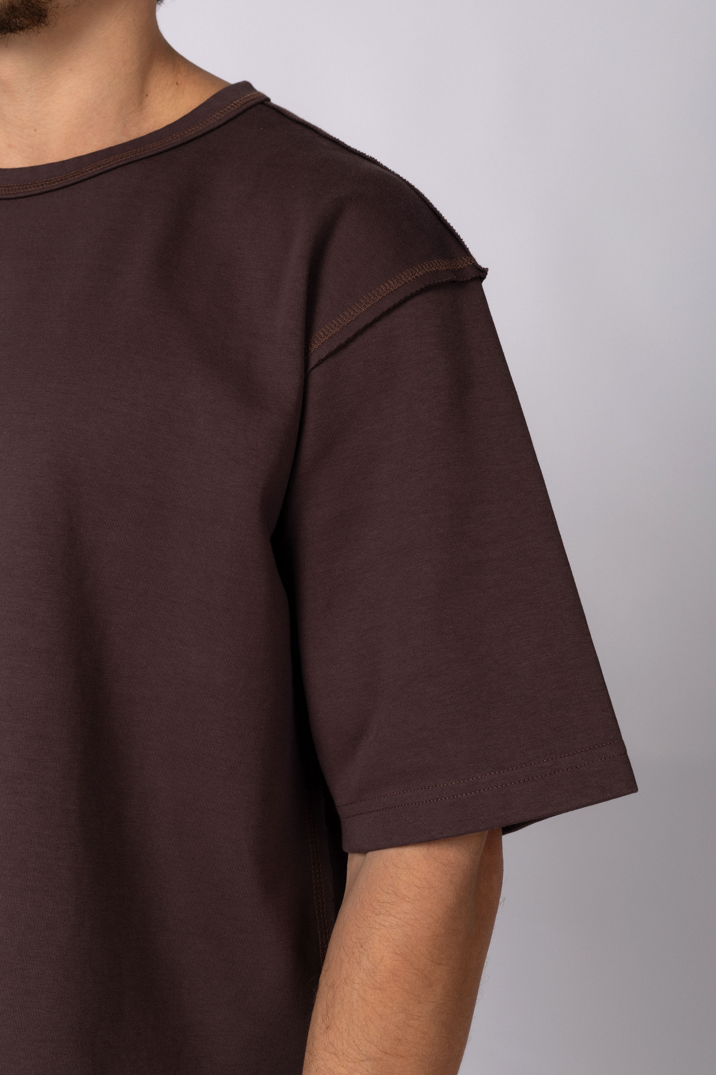Remera Over Kold Choco