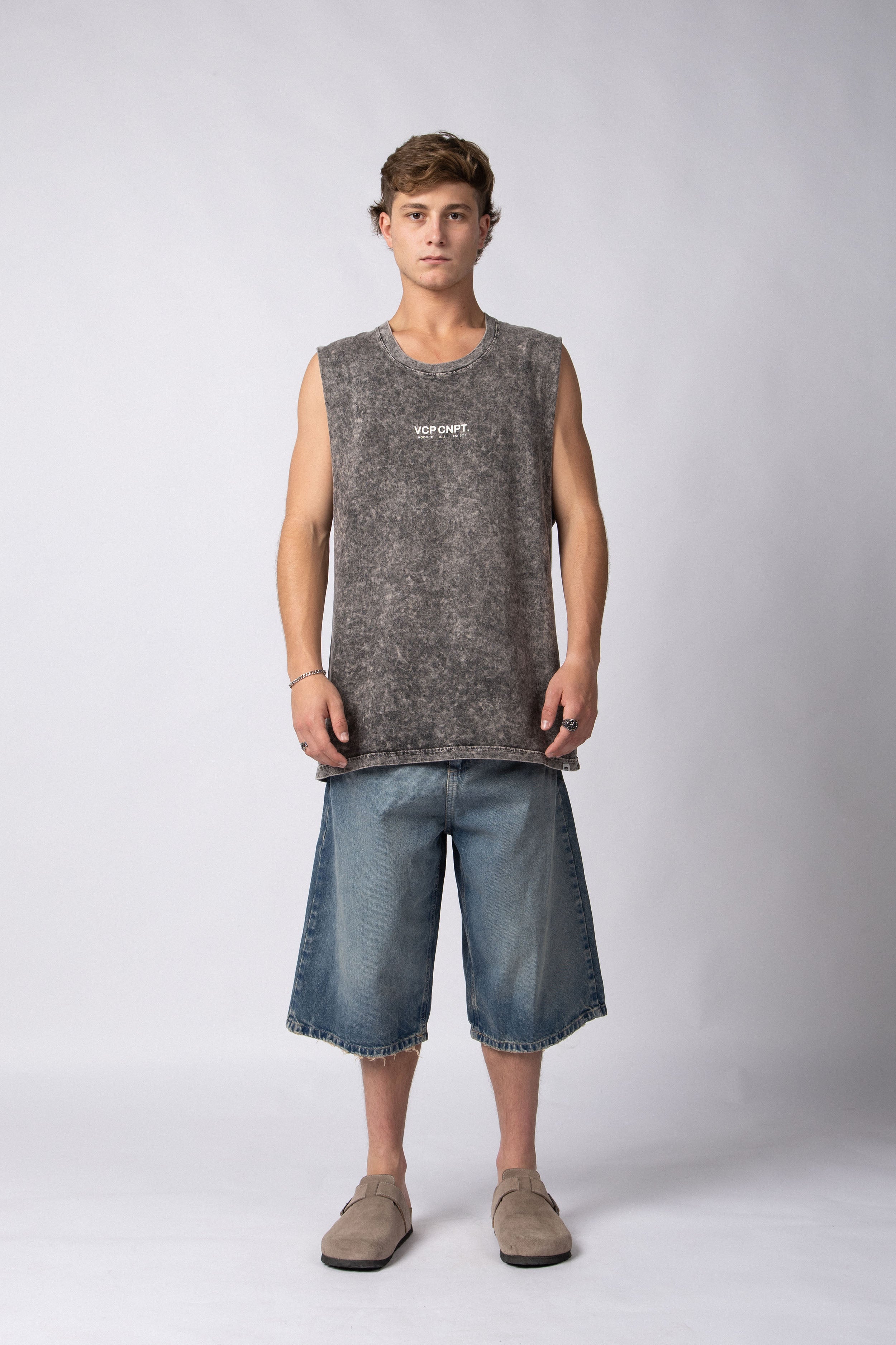 Musculosa Sudadera VF Conception Negra