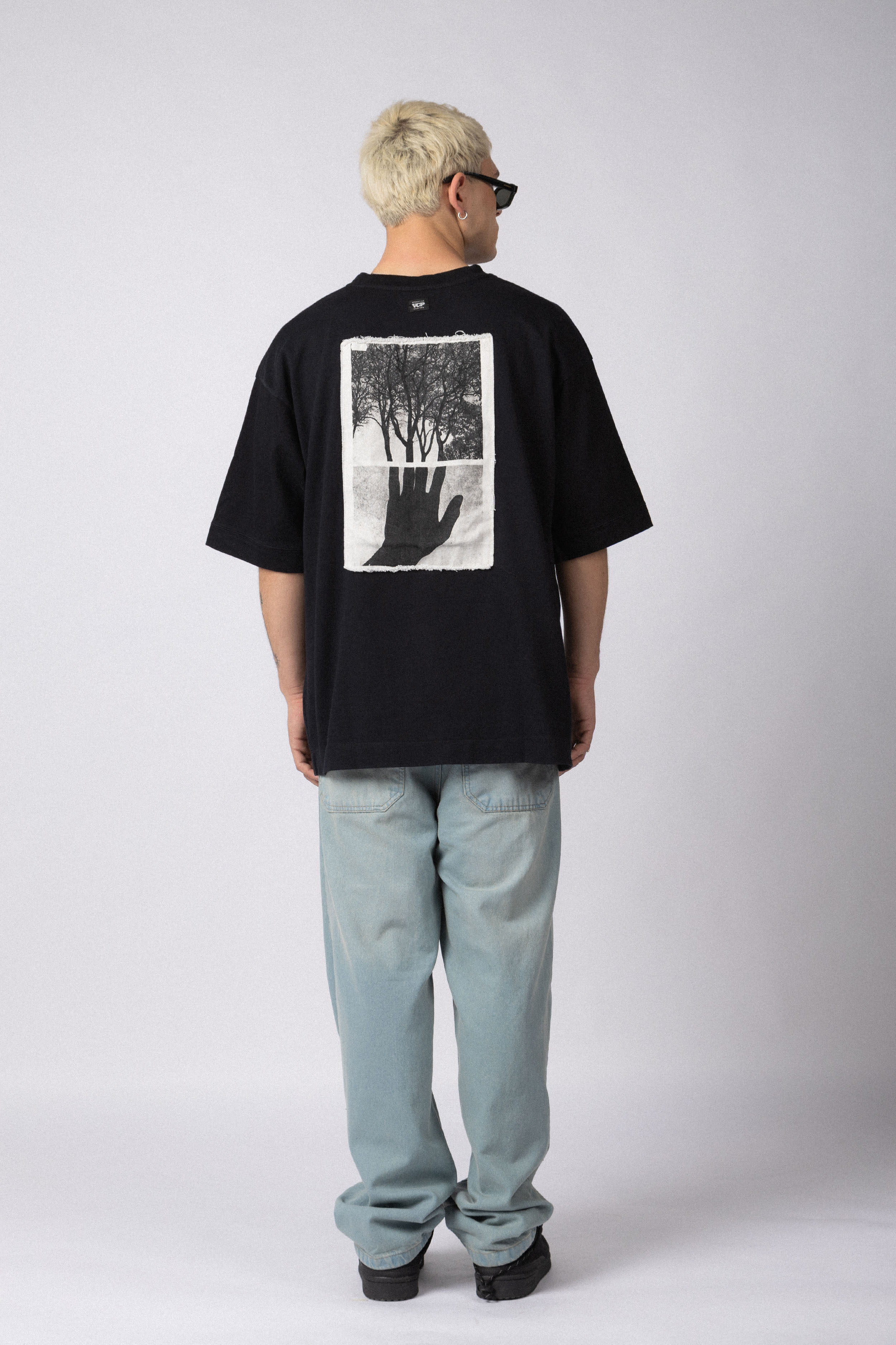 Remera Over GR Connect Negra