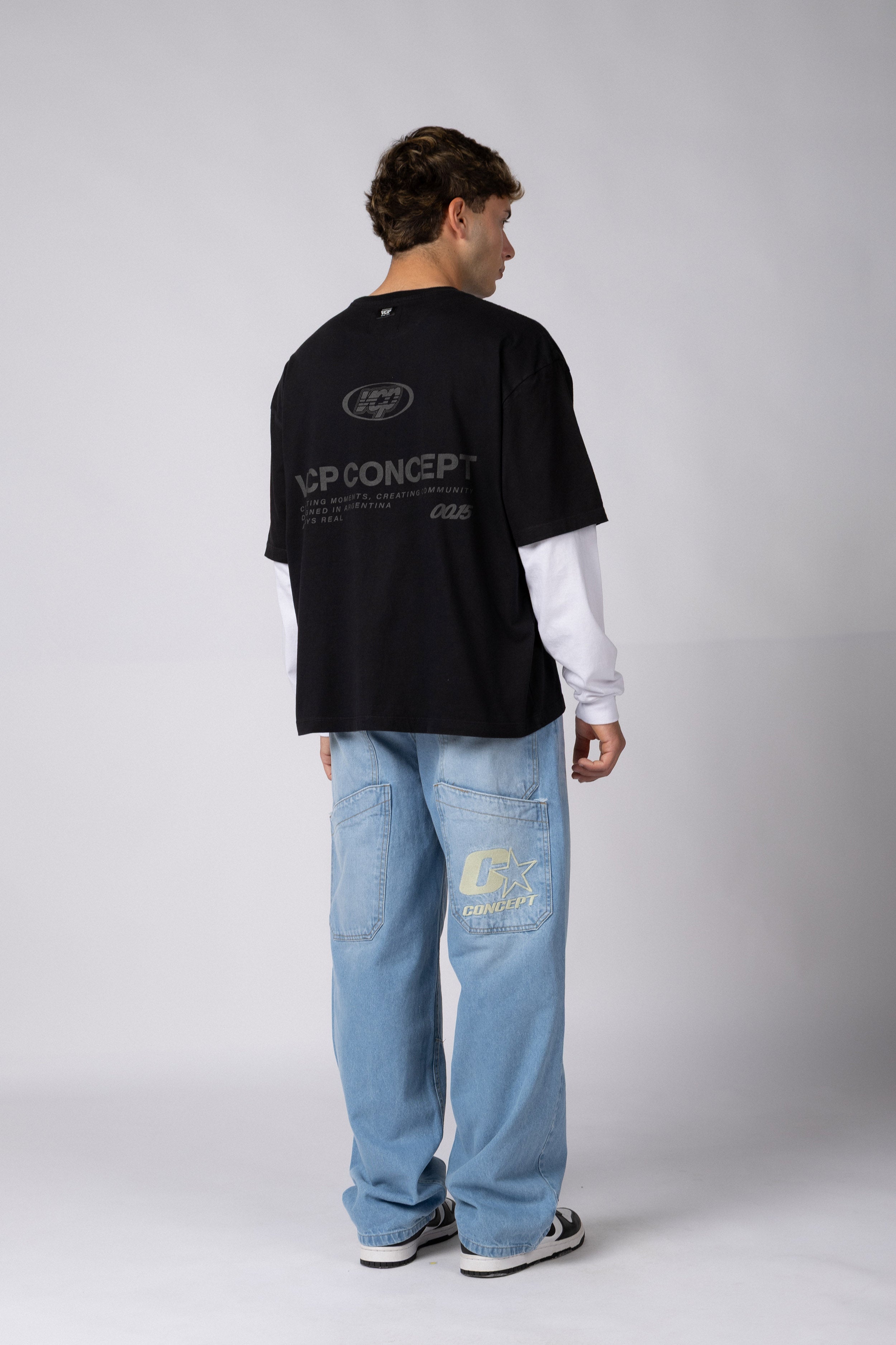 Remera Manga Larga DBLE Create Negra