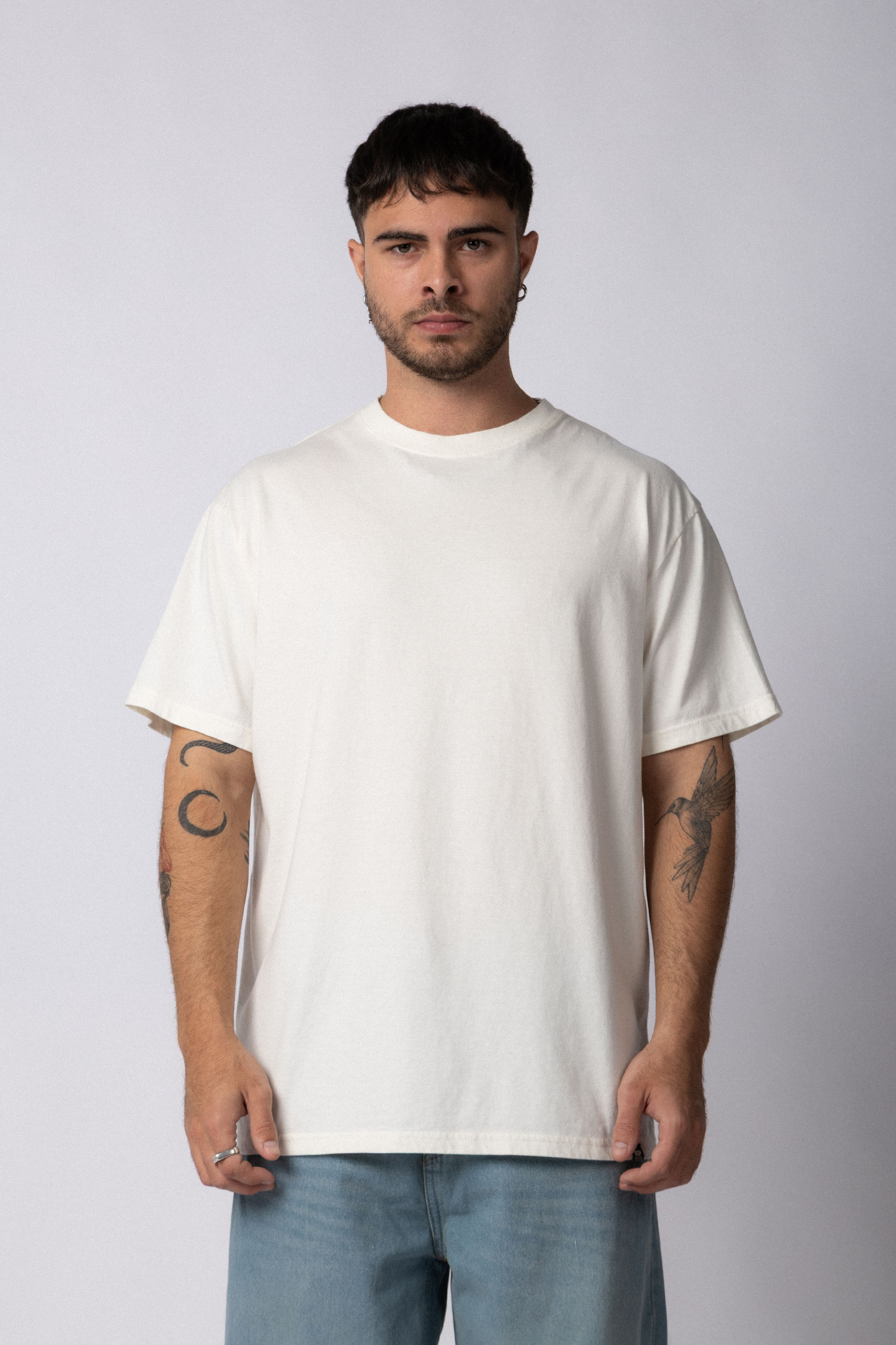 Remera Regular Crudo