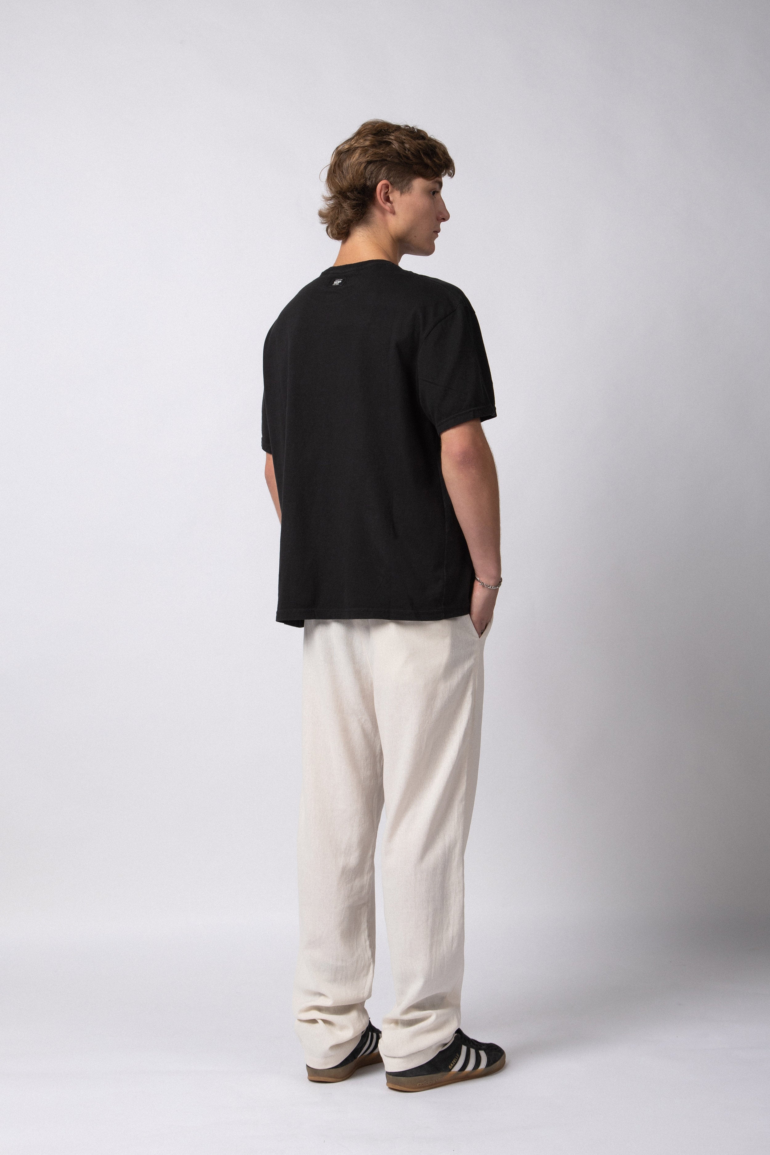 Pantalon Lino Trion Crudo