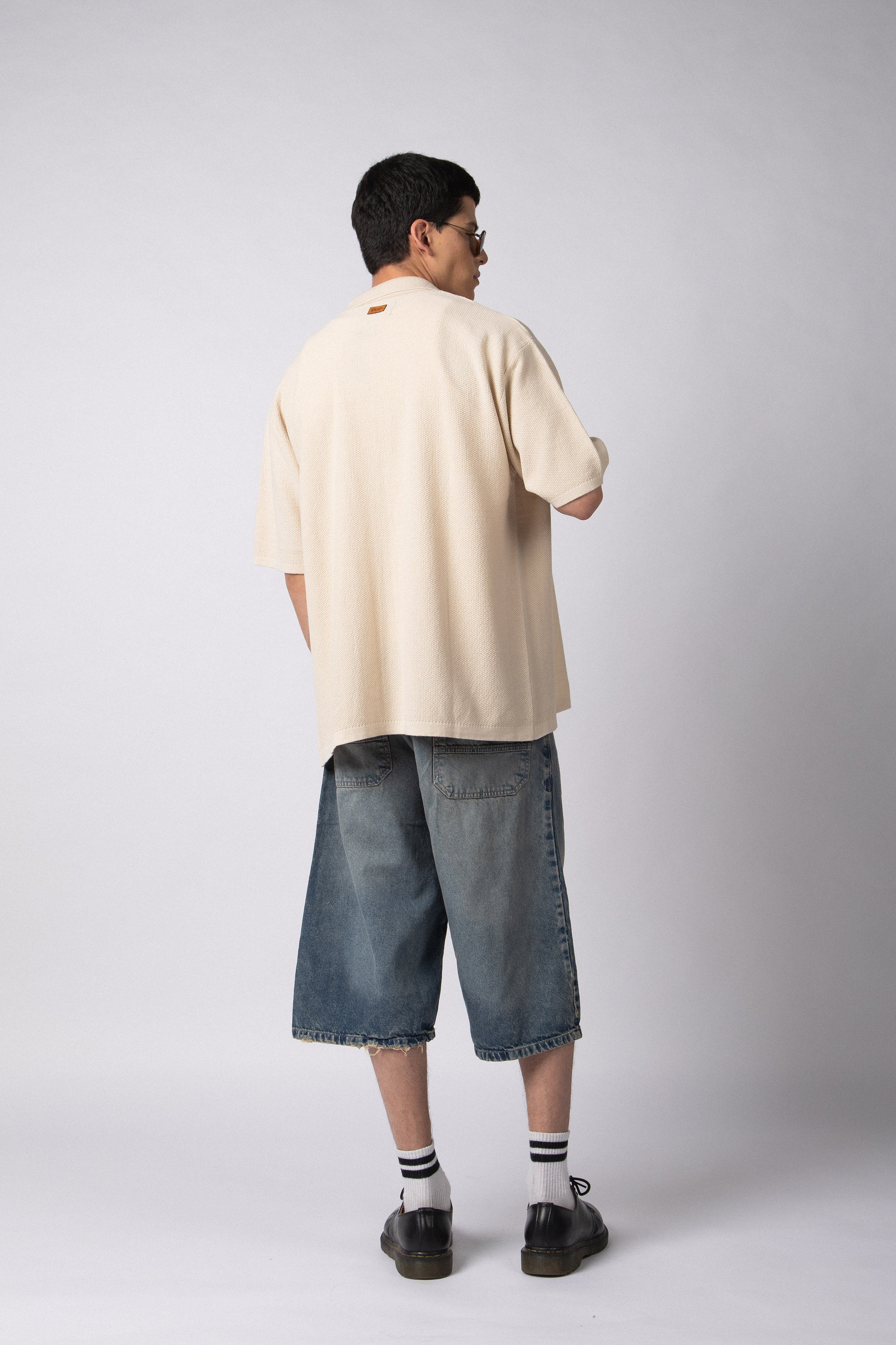 Chomba Tejida Rover Crudo (c/ cierre)