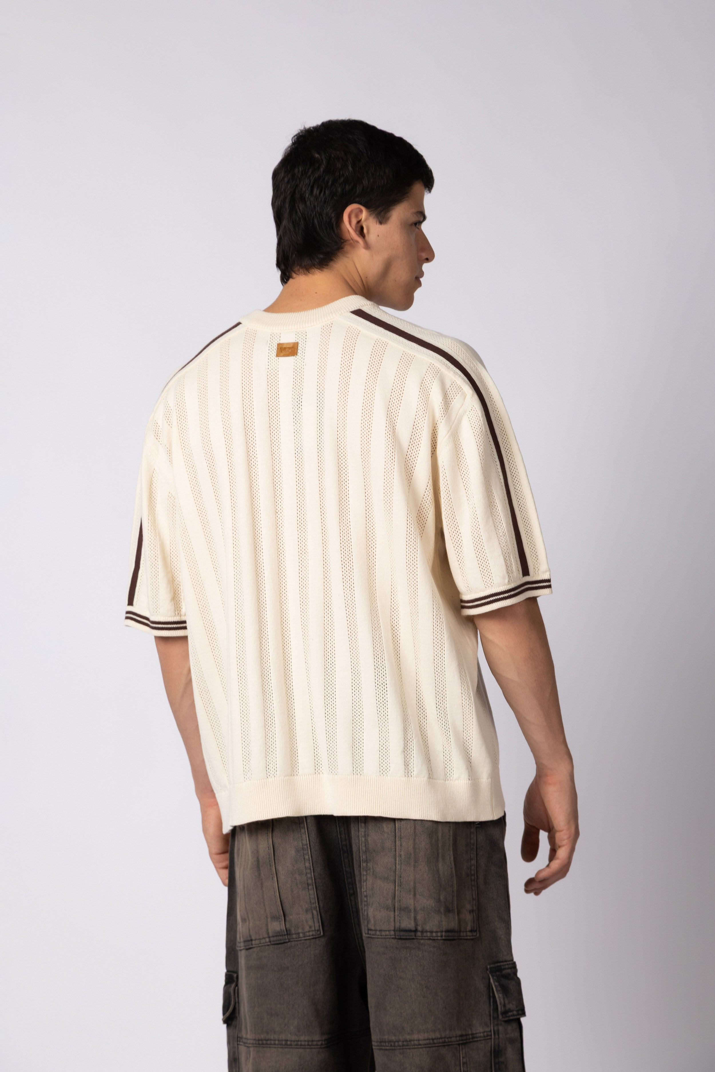 Remera Tejida Sport Crudo